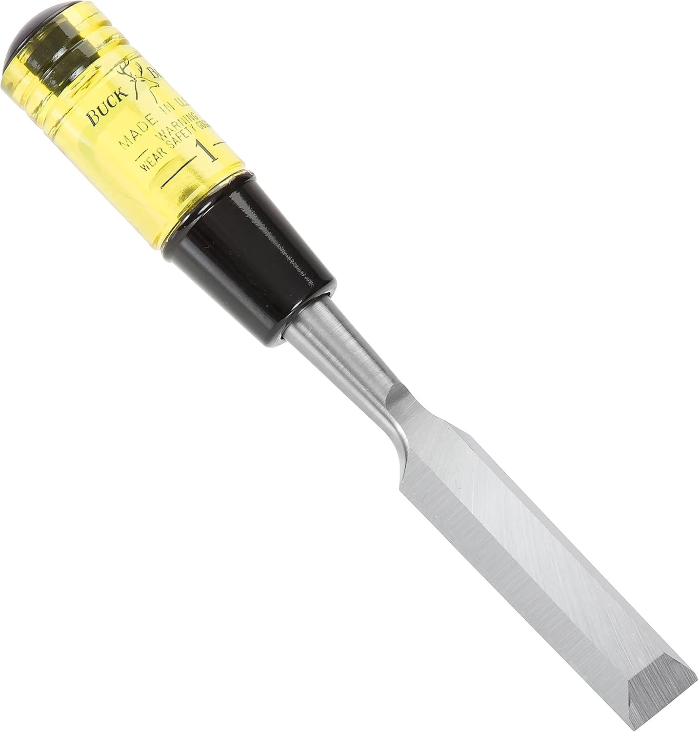 Buck Brothers 120106BC 1 Inch Wood Chisel Made in USA, for Paring and Finishing