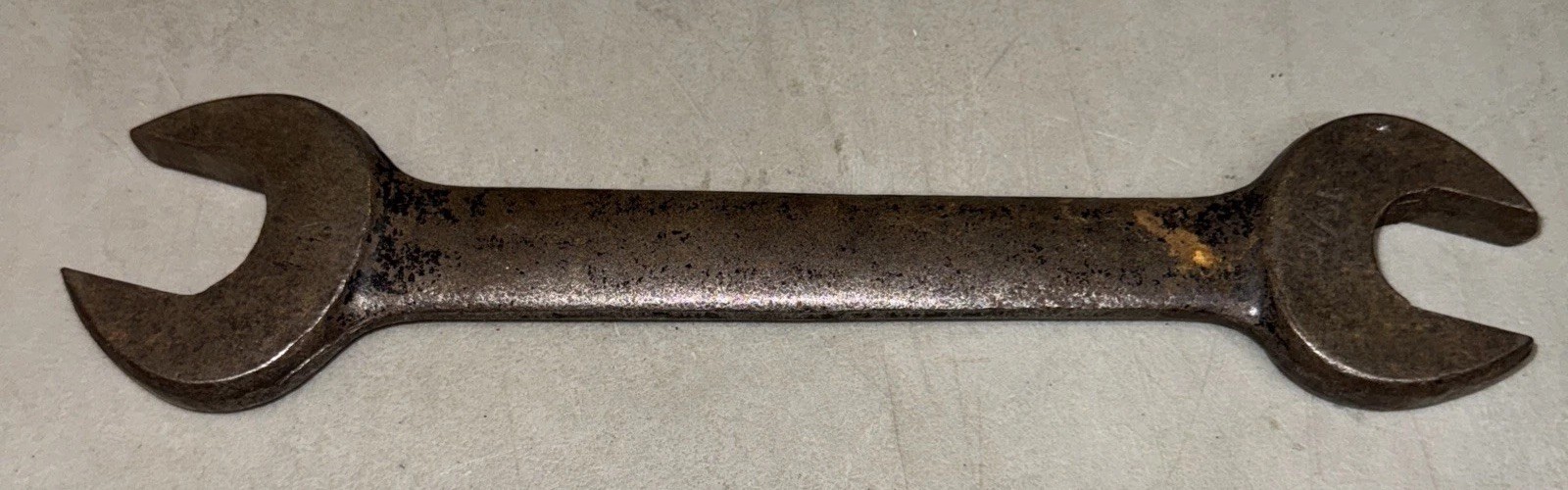Large Vintage Open-End Wrench 34A Made in USA 1-1/16″ x 15/16″ L 10.75″