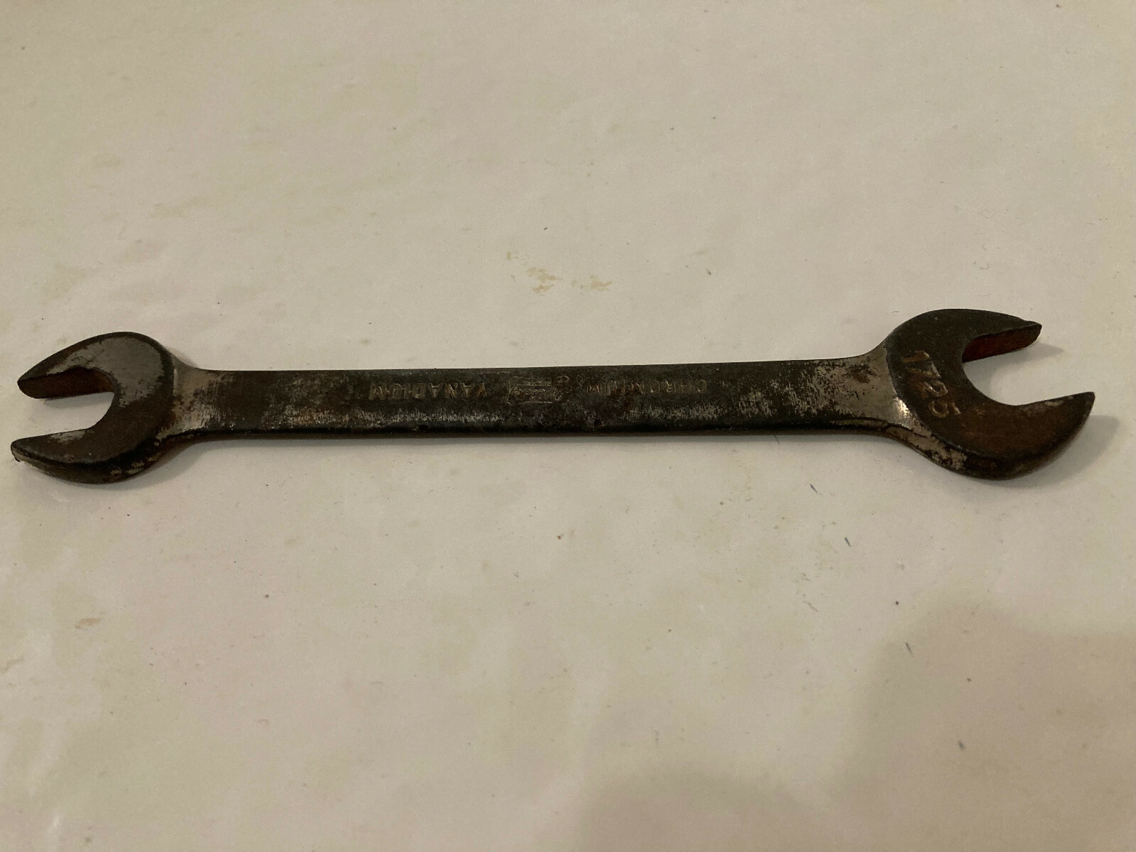 Vtg WILDE USA WRENCH Chromium Vanadium Open End 7/16 1/2 1725