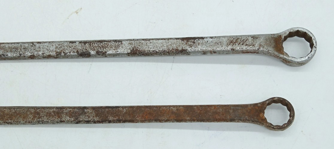 Vintage Penens Corp Box Wrench Set Of 2, 6324 3/4 11/16, 6328 7/8 13/16