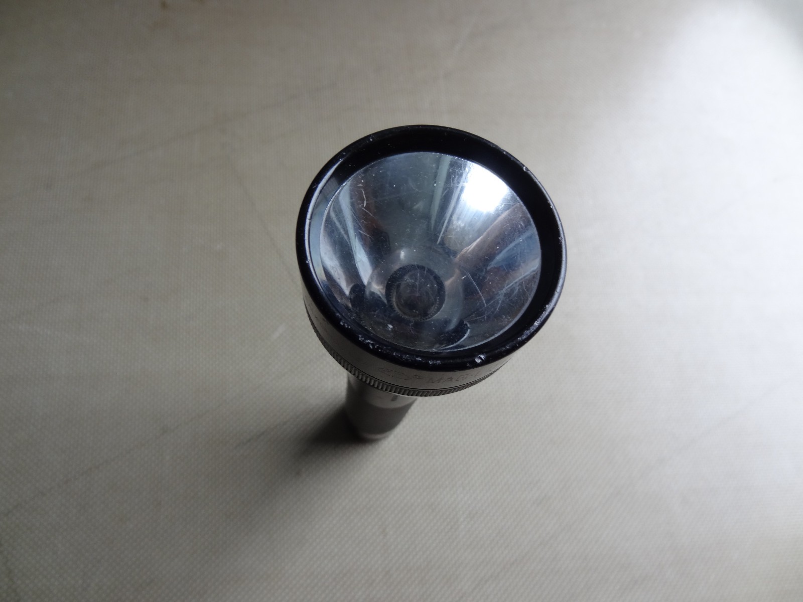 Vintage Mag-lite 2C 9″ Black Aluminum Flashlight – Made in USA -23002428