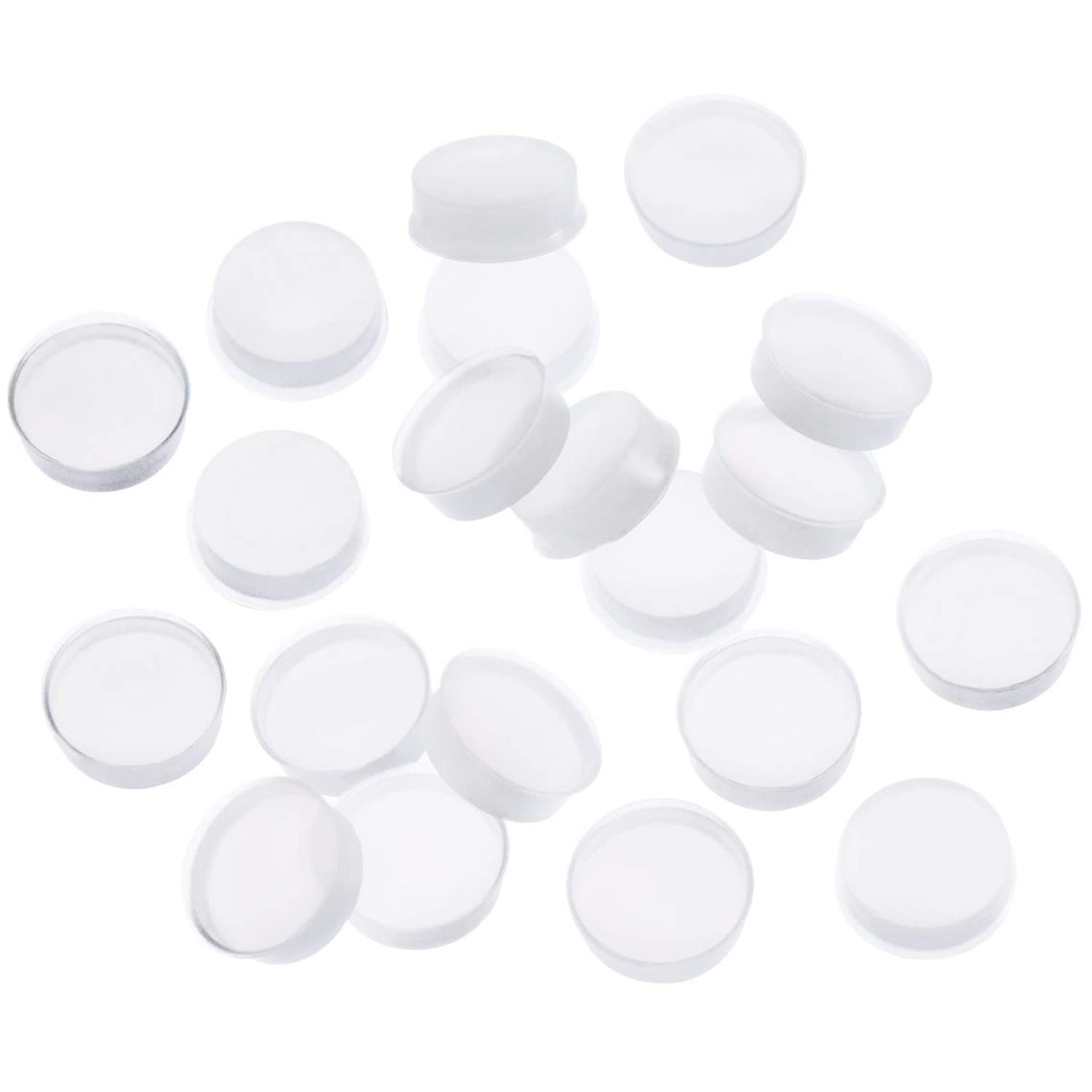 Canomo Pack of 20 Soft Rubber Silicone Flute Plugs Open Hole Plug Flutes Repa…