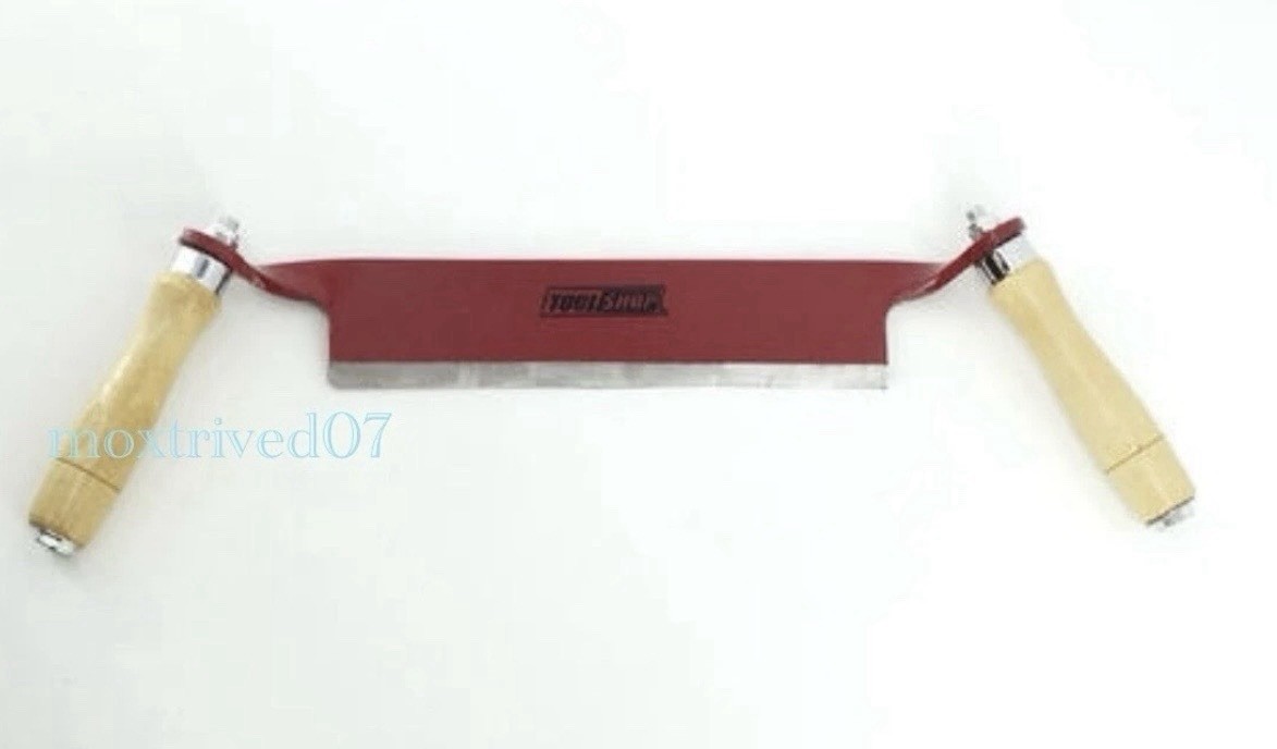8″ Draw Shaver Straight Pull Knife Tree Debark Wood Work Witling Carving Turner