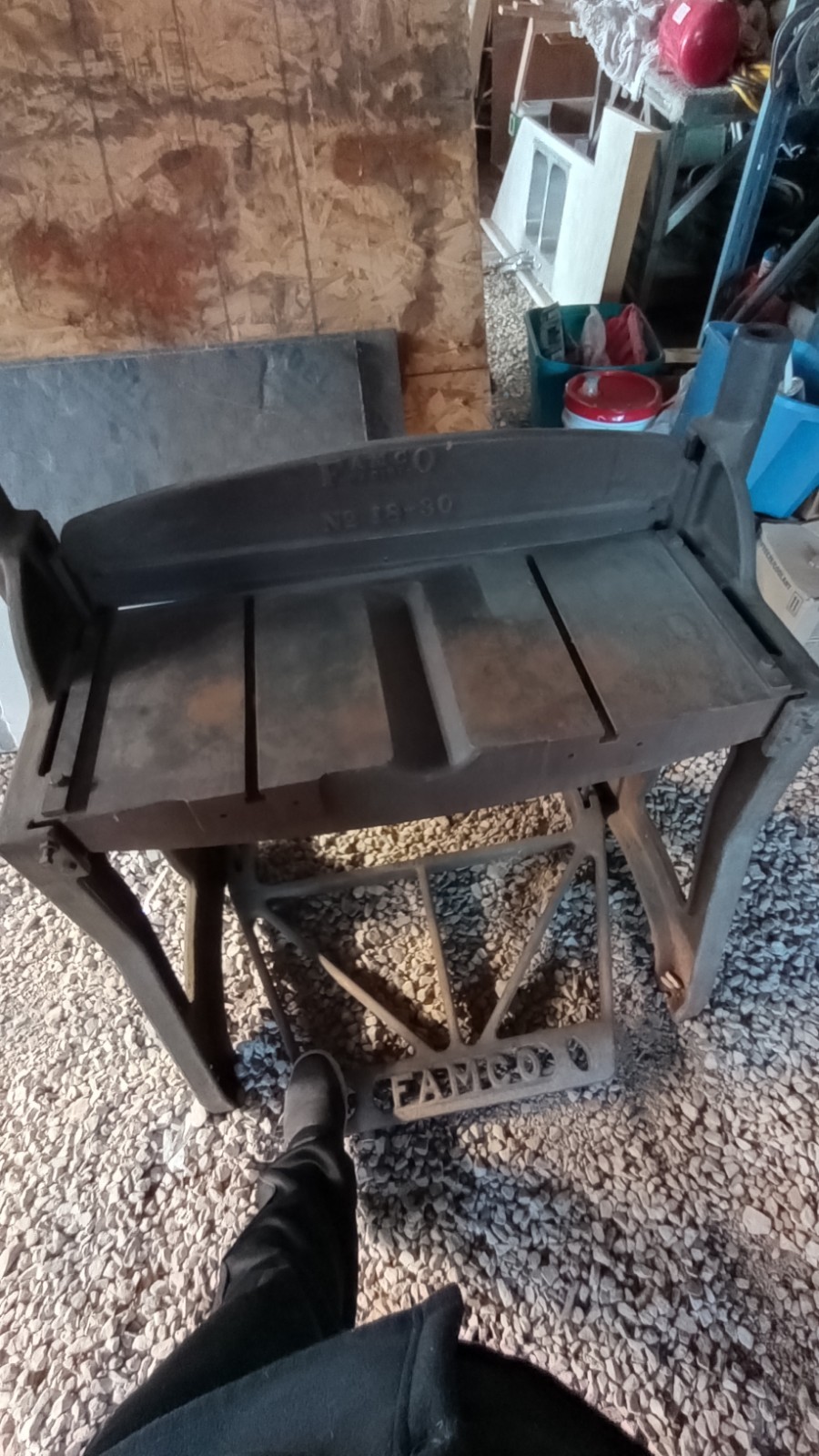FAMCO Racine No 18-30 Steel Metal cutter Made In 1930-1950
