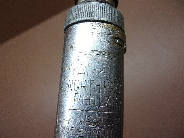 Vintage Yankee No. 130A Spring Spiral Ratchet Screwdriver Works Good Pat’d 1923