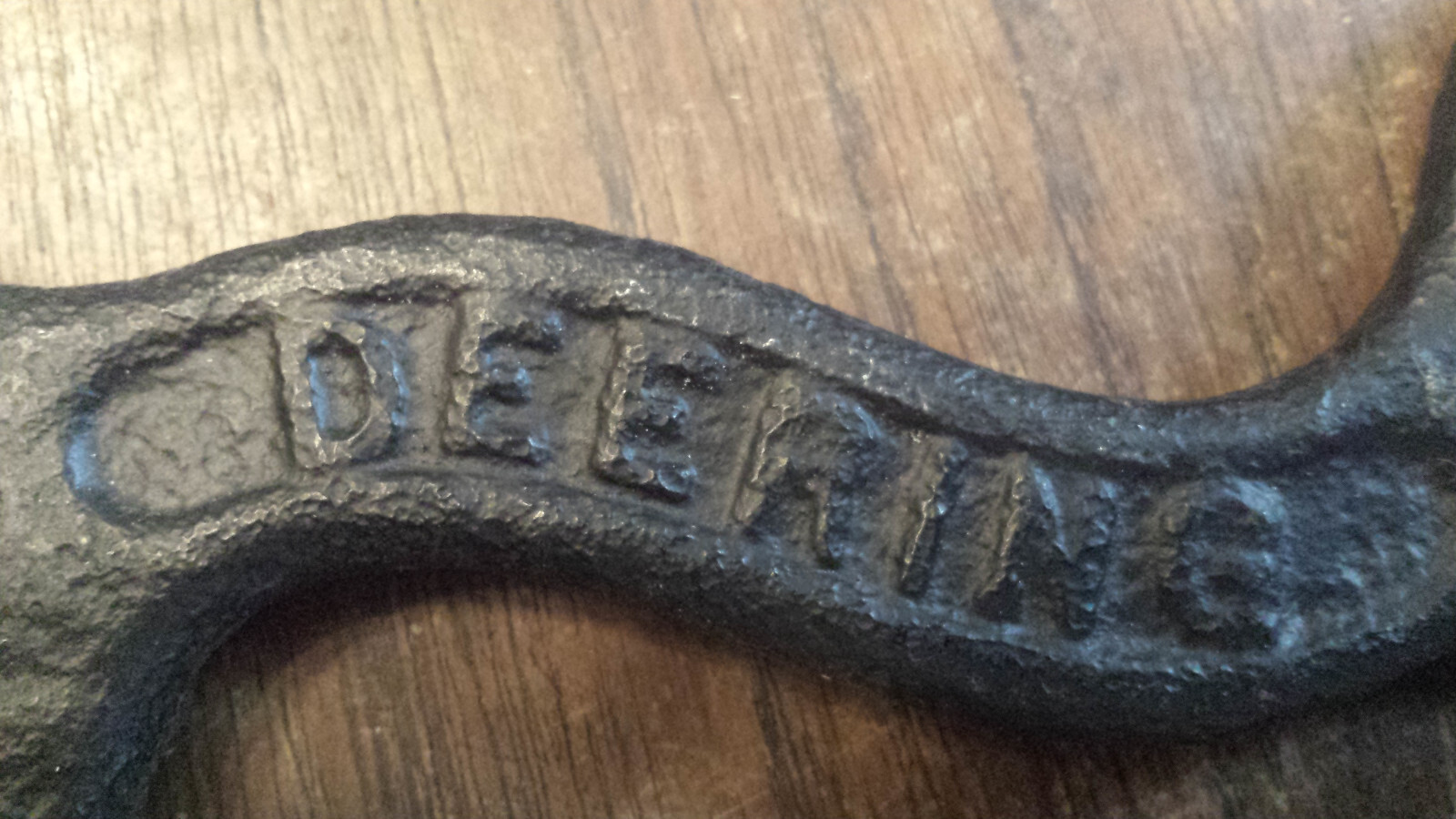 Vintage Cast Iron Deering Wrench Multi Tool