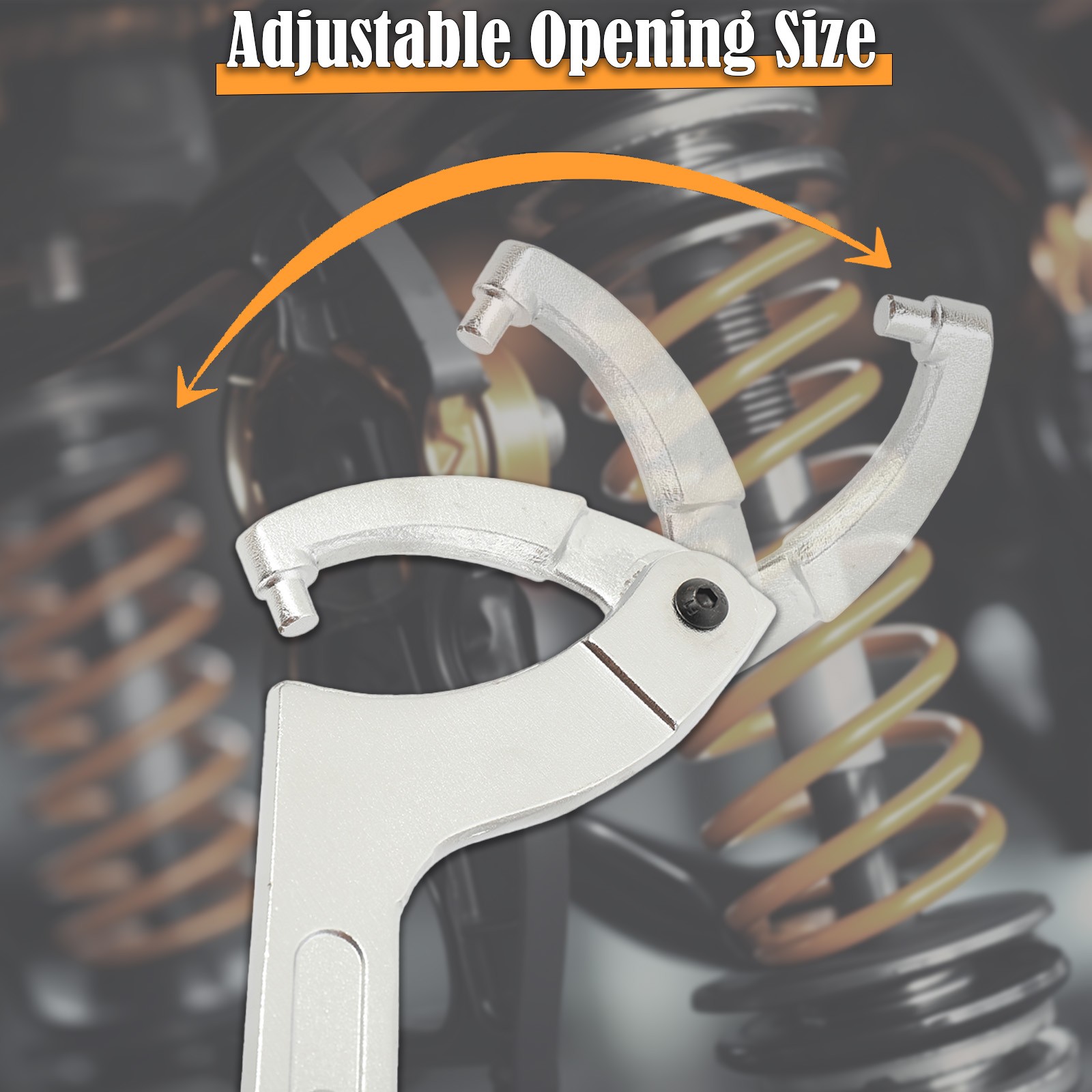 4x Adjustable Spanner Hook Wrench For Hydraulic Ram Cylinder Mechanical Machine