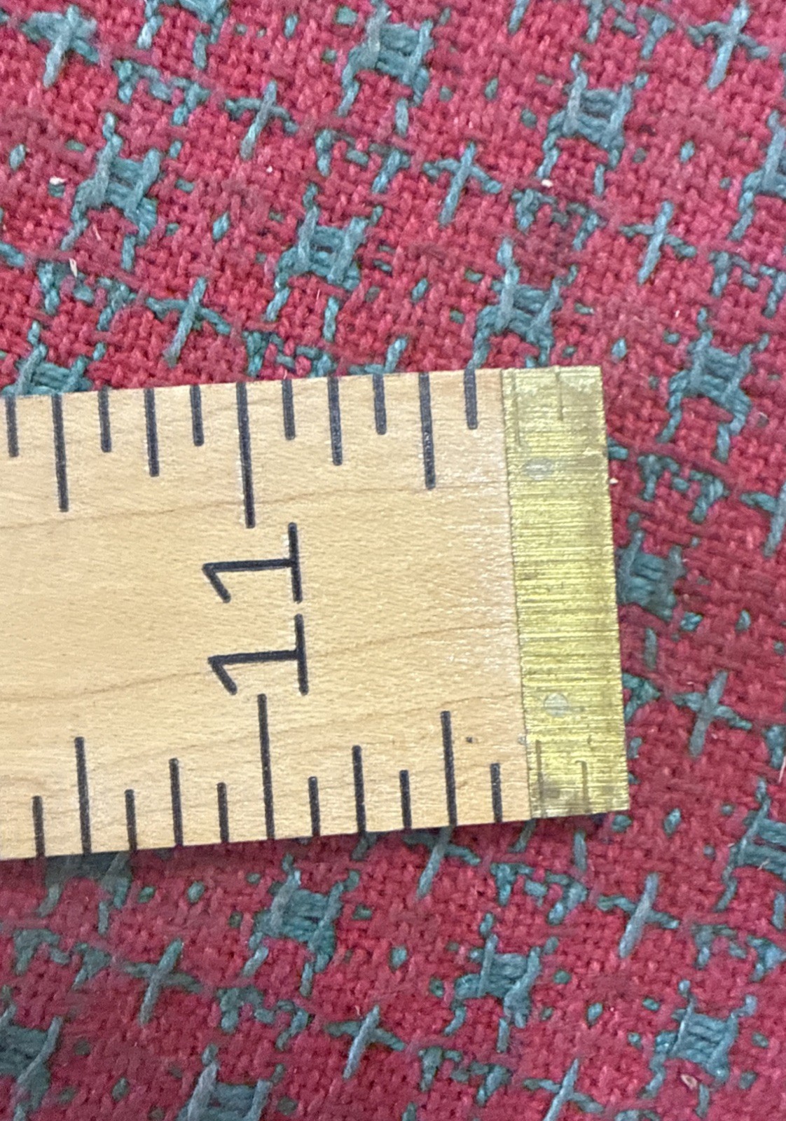 Vintage Lufkin Wooden 12″ Ruler Vertical #s Height Gage Saginaw USA 🇺🇸 NOS