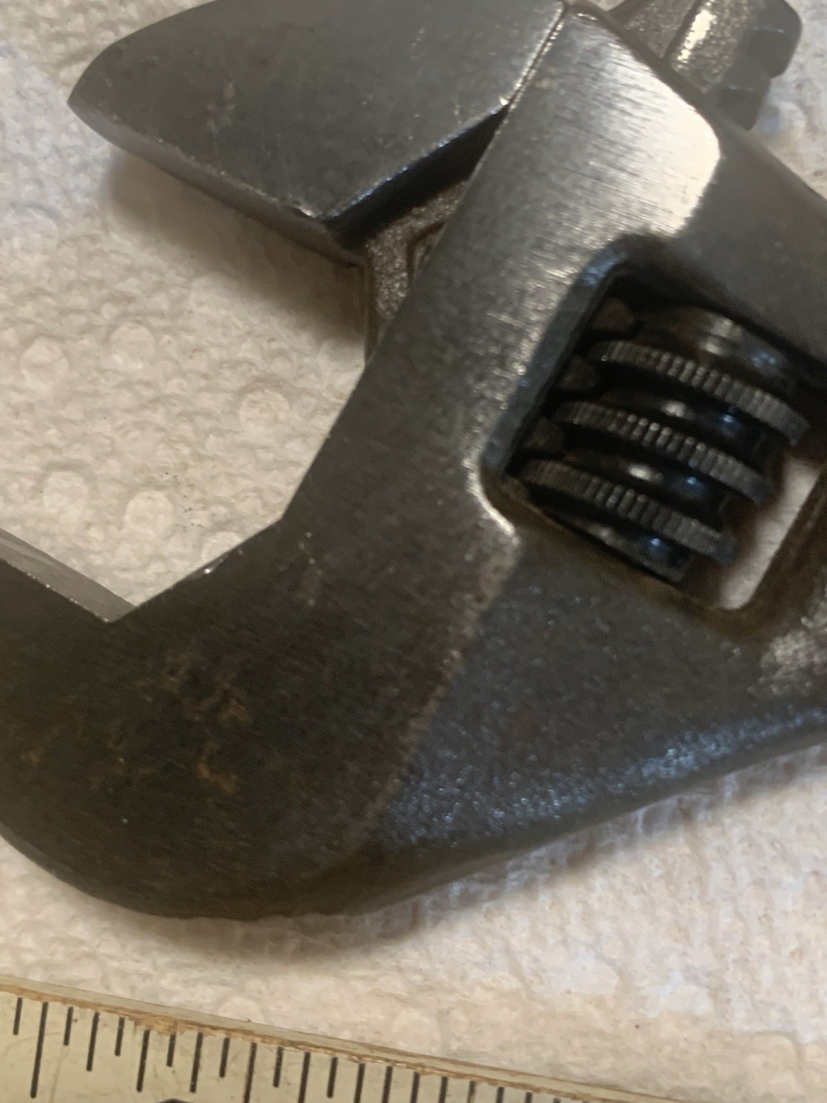 Rare Vintage Sparta 8” Heavy Duty Adjustable Crescent Wrench A-308 Made in USA