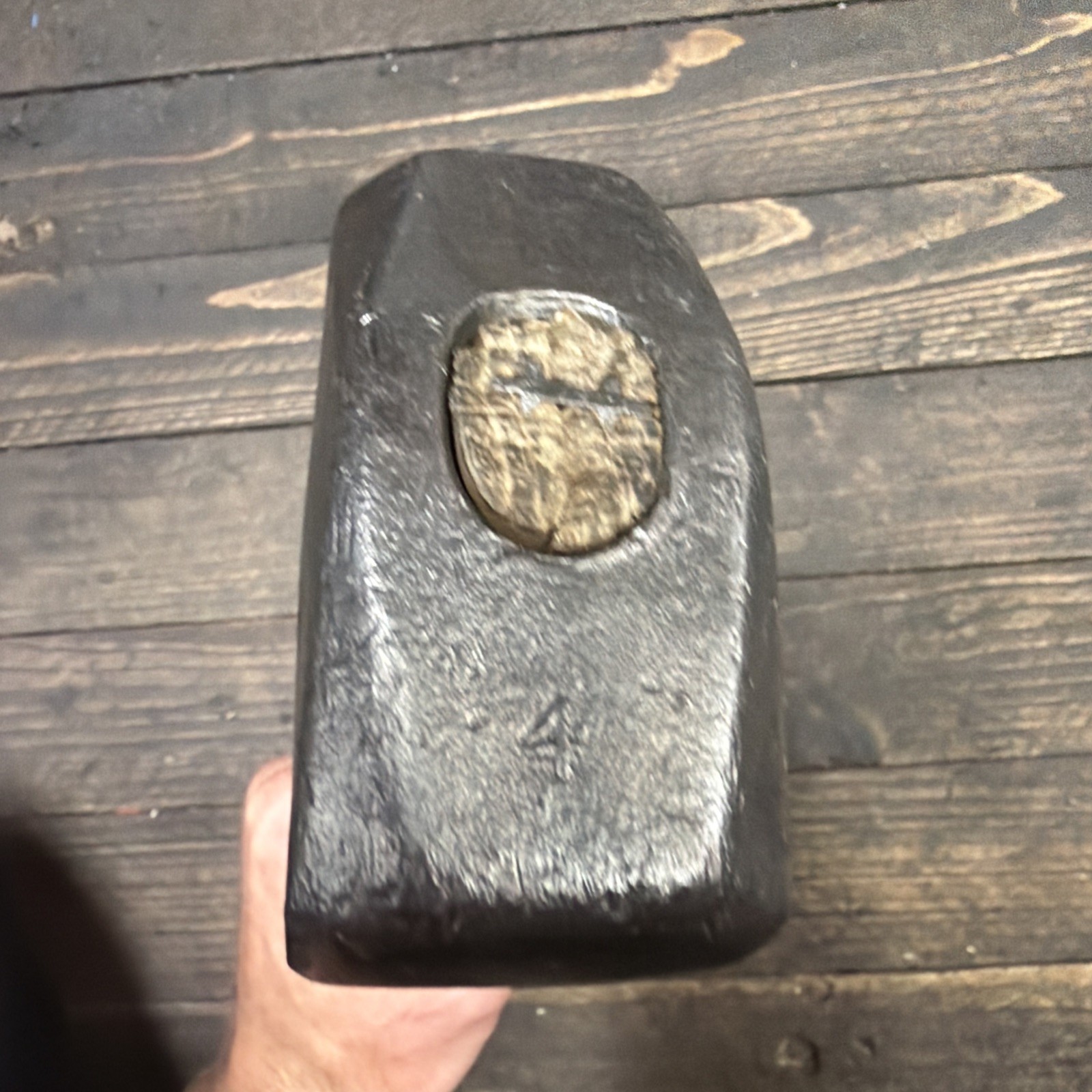 Vintage WHITEHOUSE 4 lb Club Hammer Lump Hammer Blacksmiths Builder Tool