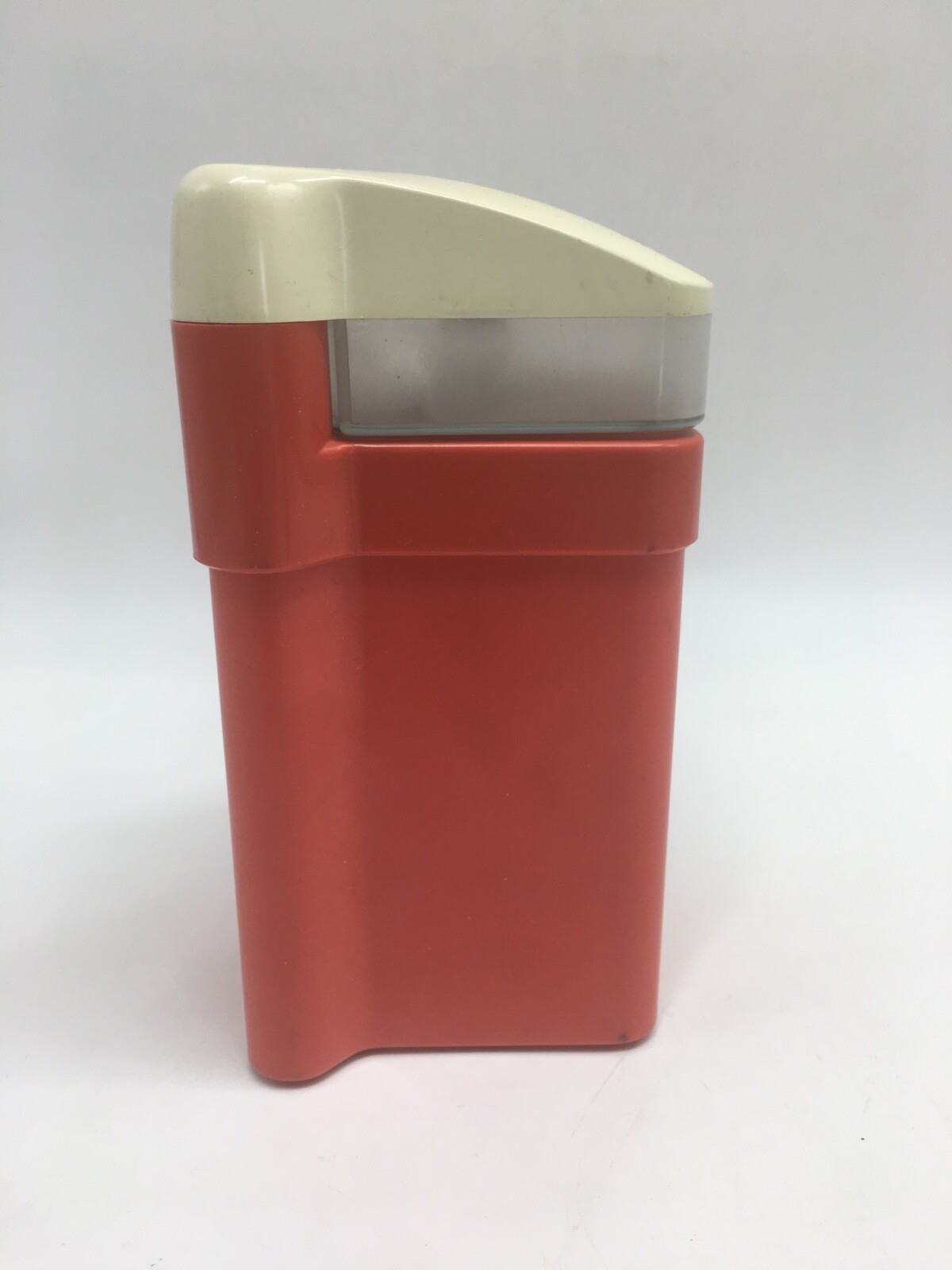 Vintage EVEREADY Red Swivel Lite Lantern Cordless Light Outdoor w/ Original Tag