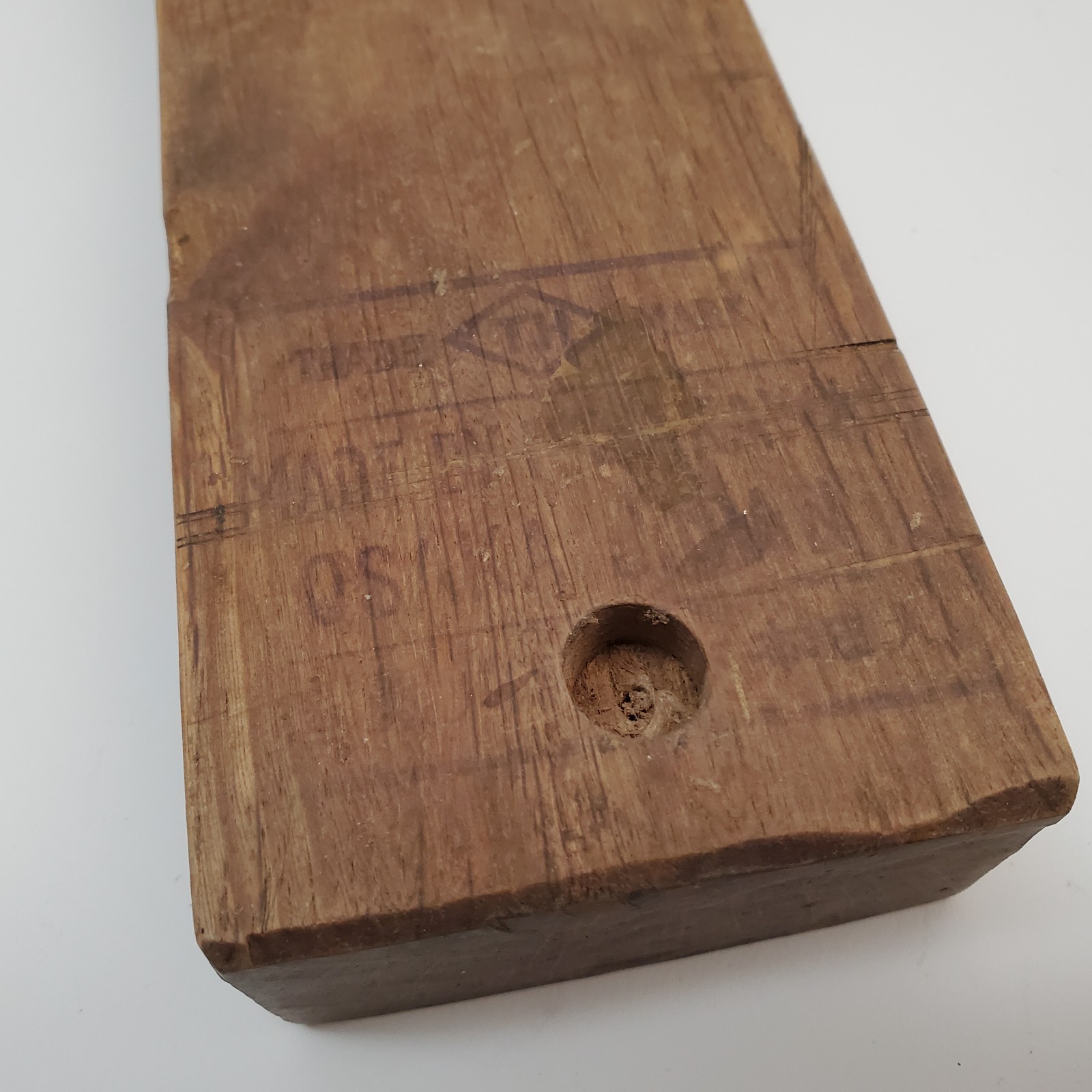Vintage Japanese Kanna Hand Plane Blade Width 52 mm Old Carpentry Tool