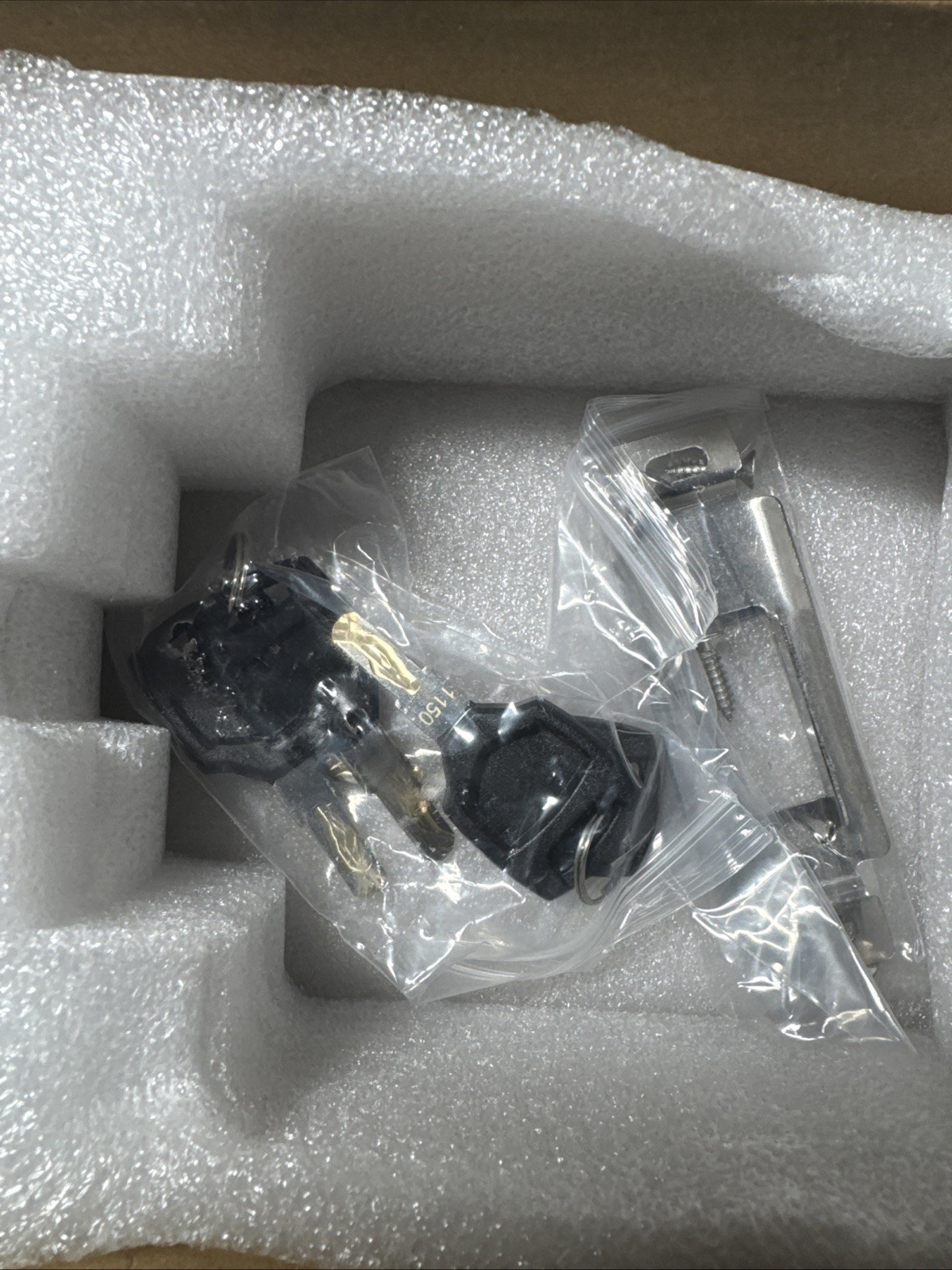 RV Door Lock for Travel Trailers with Paddle Deadbolt, Camper Entry Door Latch,