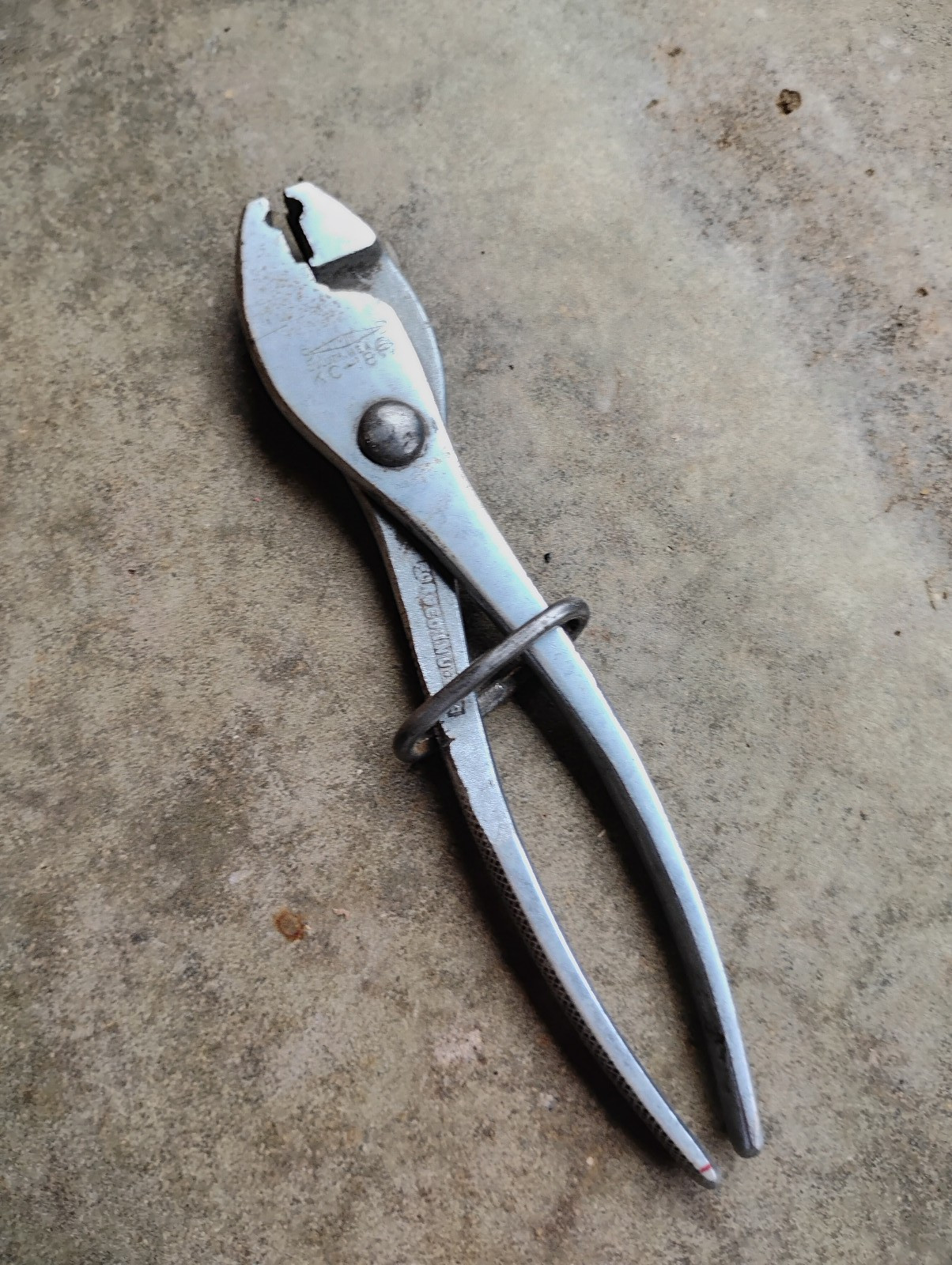 Vintage Diamond KC-18 Slip Joint Hose Clamp Pliers Duluth USA