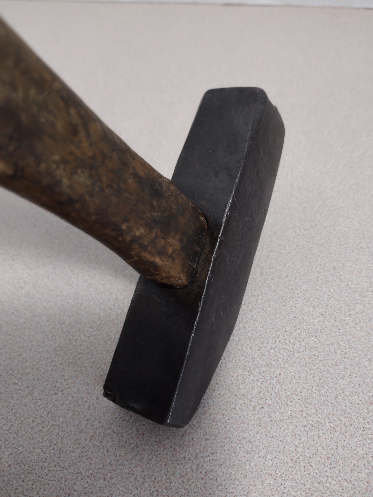 Vtg Hammer Cross Peen 1lb 9oz total Wooden Handle Blacksmith Mechanic (Lot v424)