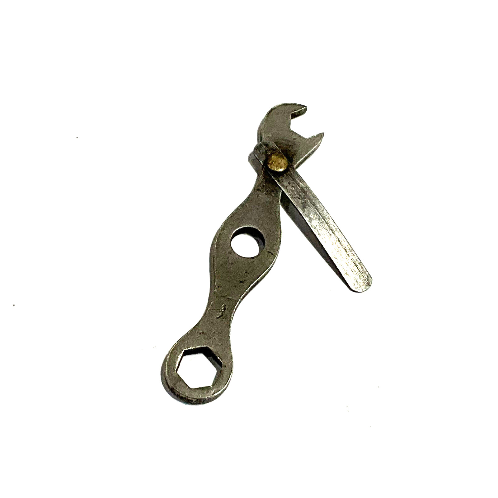 Vintage 2.5” Magneto Wrench w/ Spark Plug Feeler Gauge