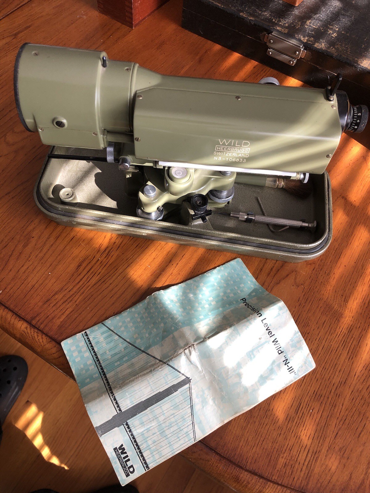 Vintage Wild Herrbugg Switzerland N3 High Accuracy Precision Level