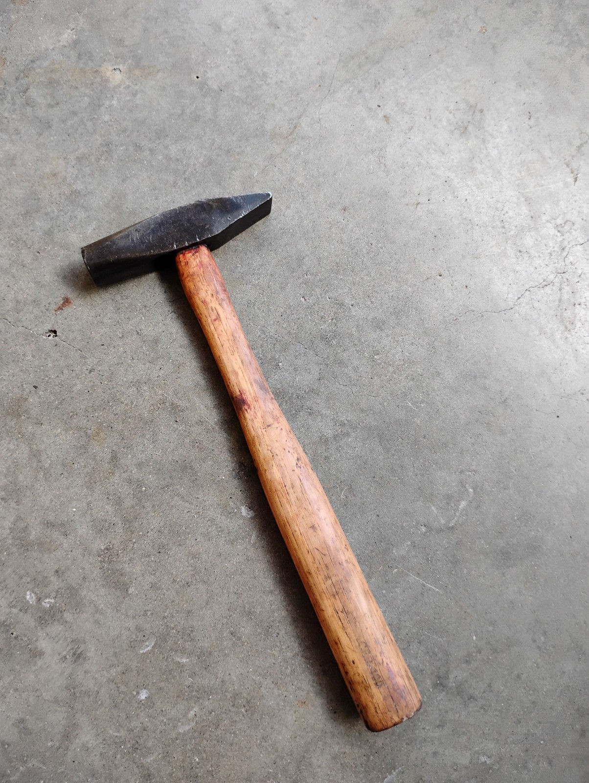Small Vintage Shapleigh Cross Peen Hammer 12oz. USA