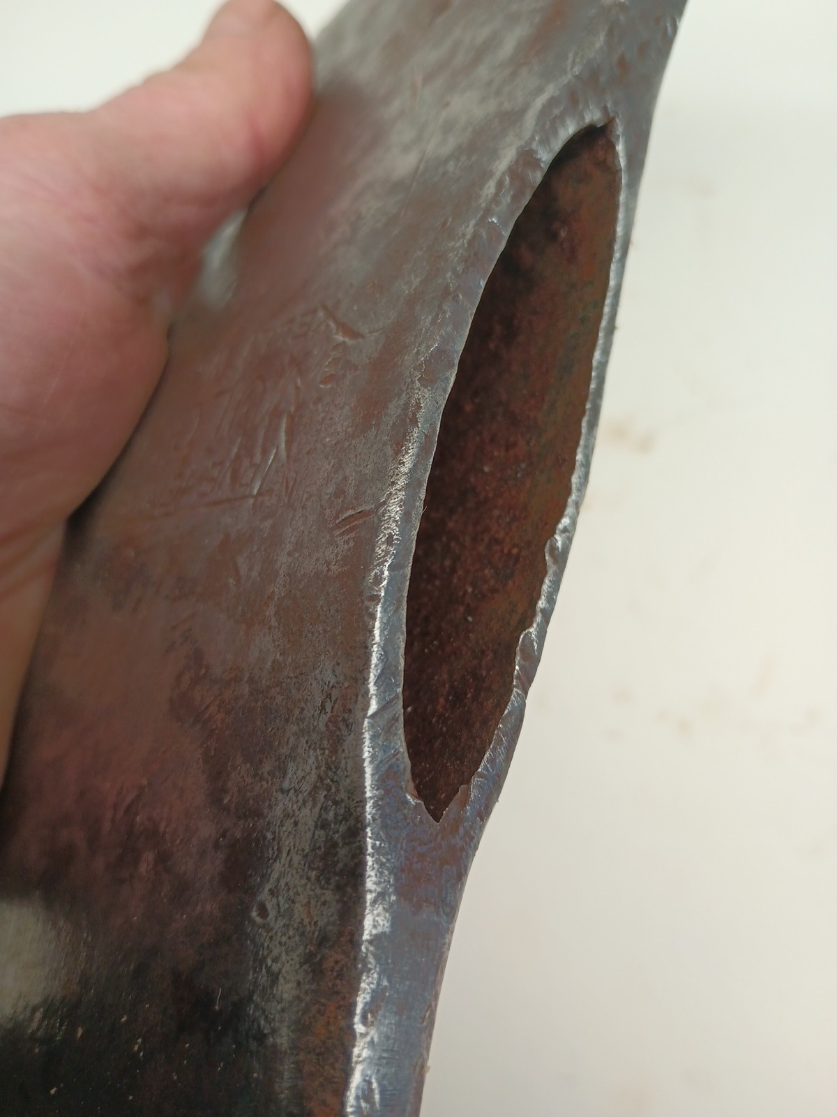 True Temper Kelly Works Vulcan Double Bit Axe Head Rough 3.5 Lb.