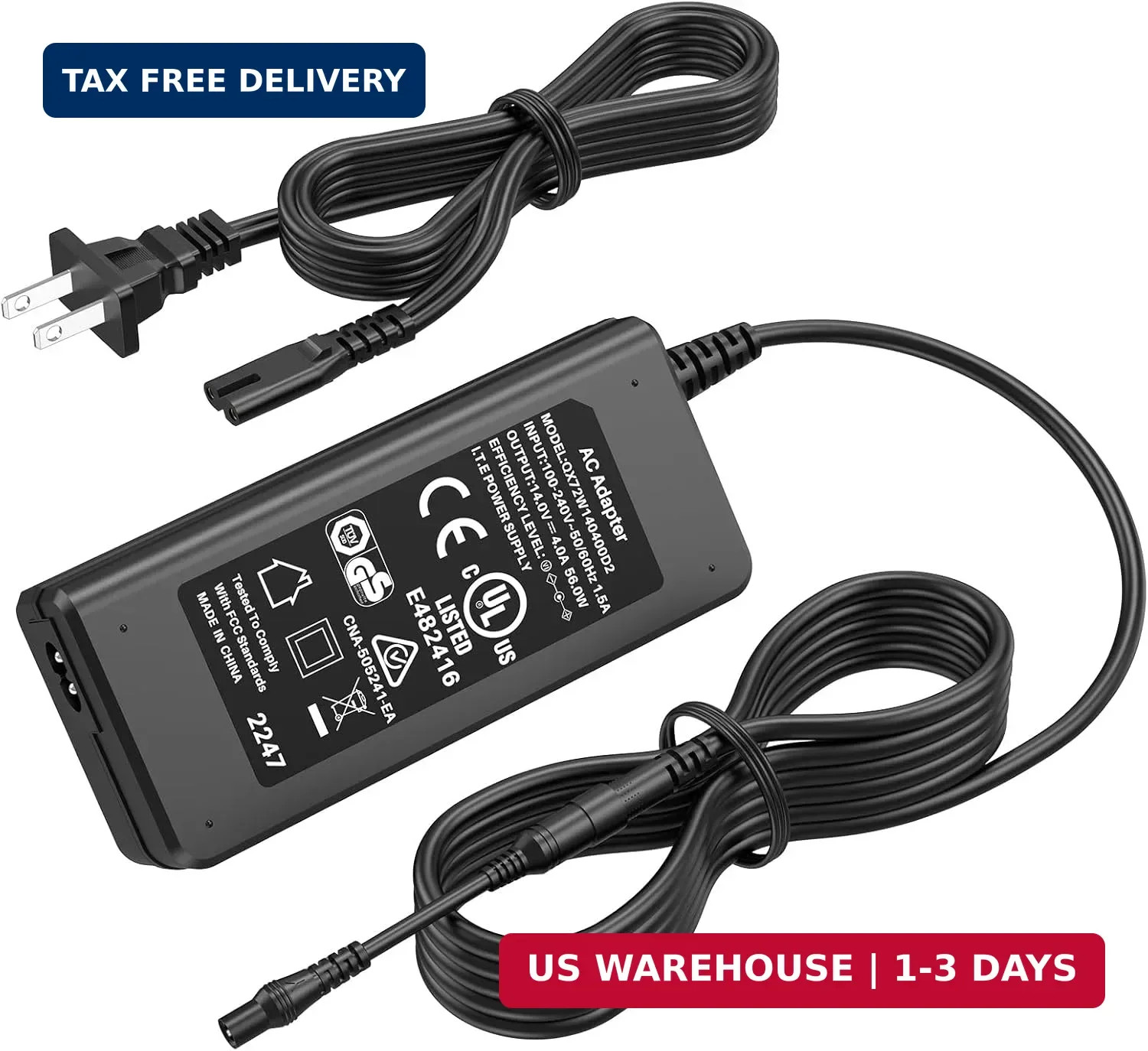 14V Charger Cord for NOCO GB70 GB150 GB250+ GB251+ GB500 GB500+ Boost Ultrasafe