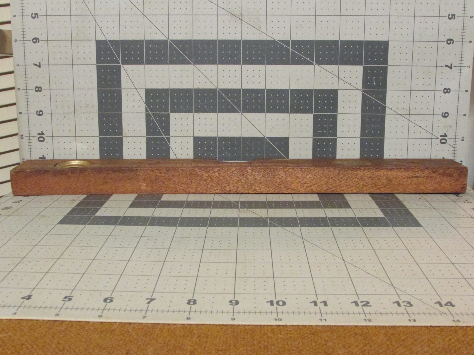 Vintage Wood Level 18 in. inches. Working Bubbles, Refurbished?, FREE SHIP / 48!