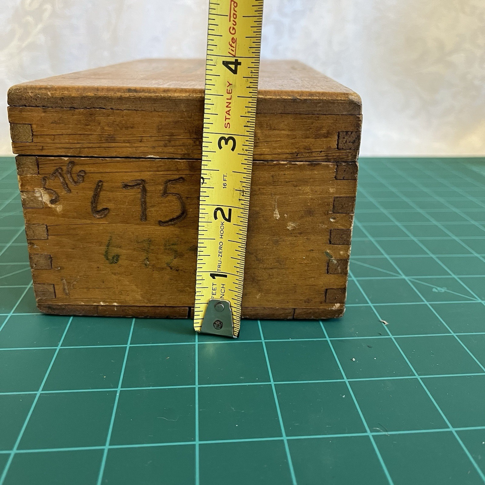 Vintage Wood Tool Box WZ Tool Speciaties Hyde Park NY Machinist Storage