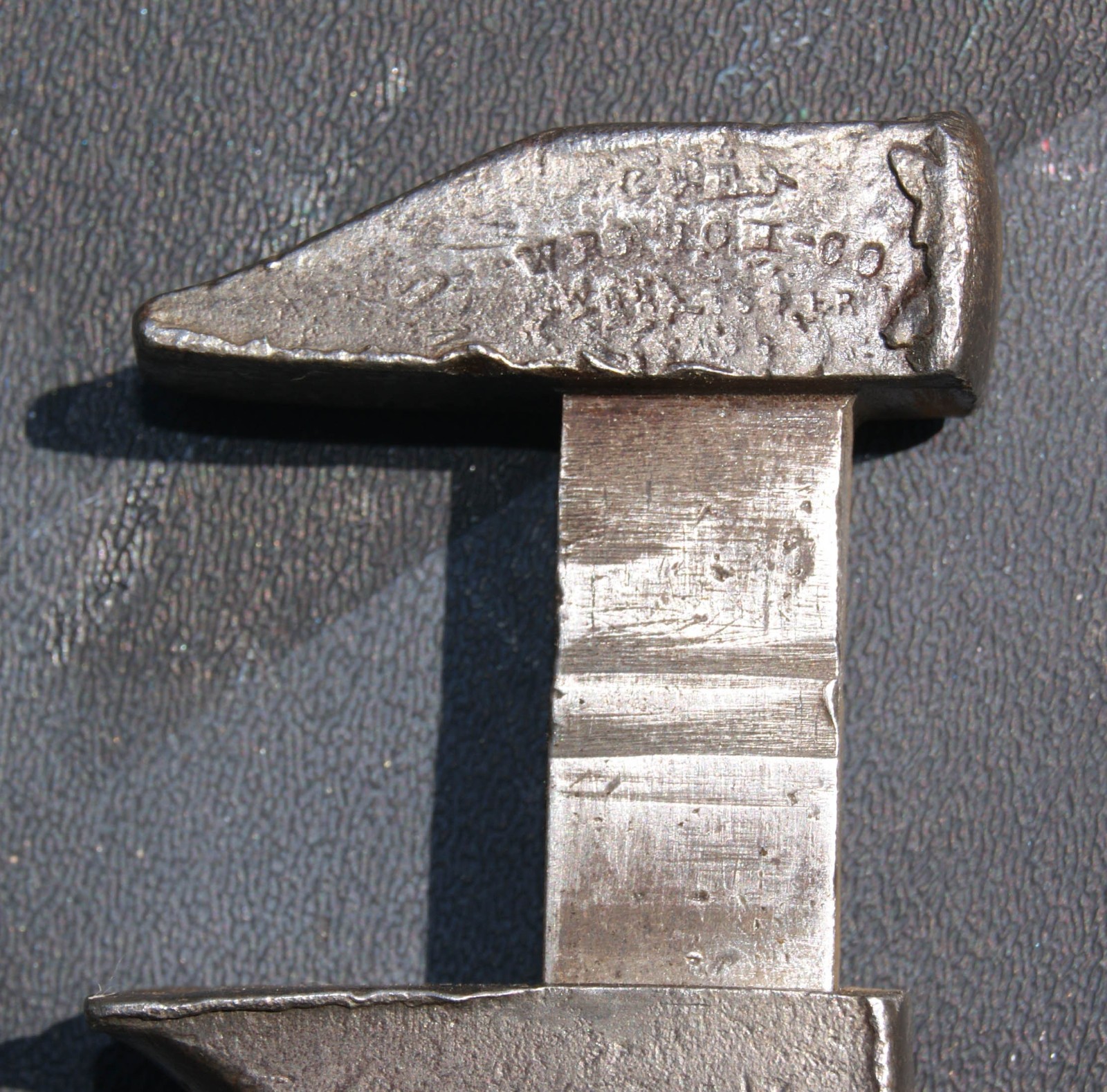 Antique “L. Coes Wrench Co.” Patented Steel 8-1/4″ Adjustable Monkey Wrench