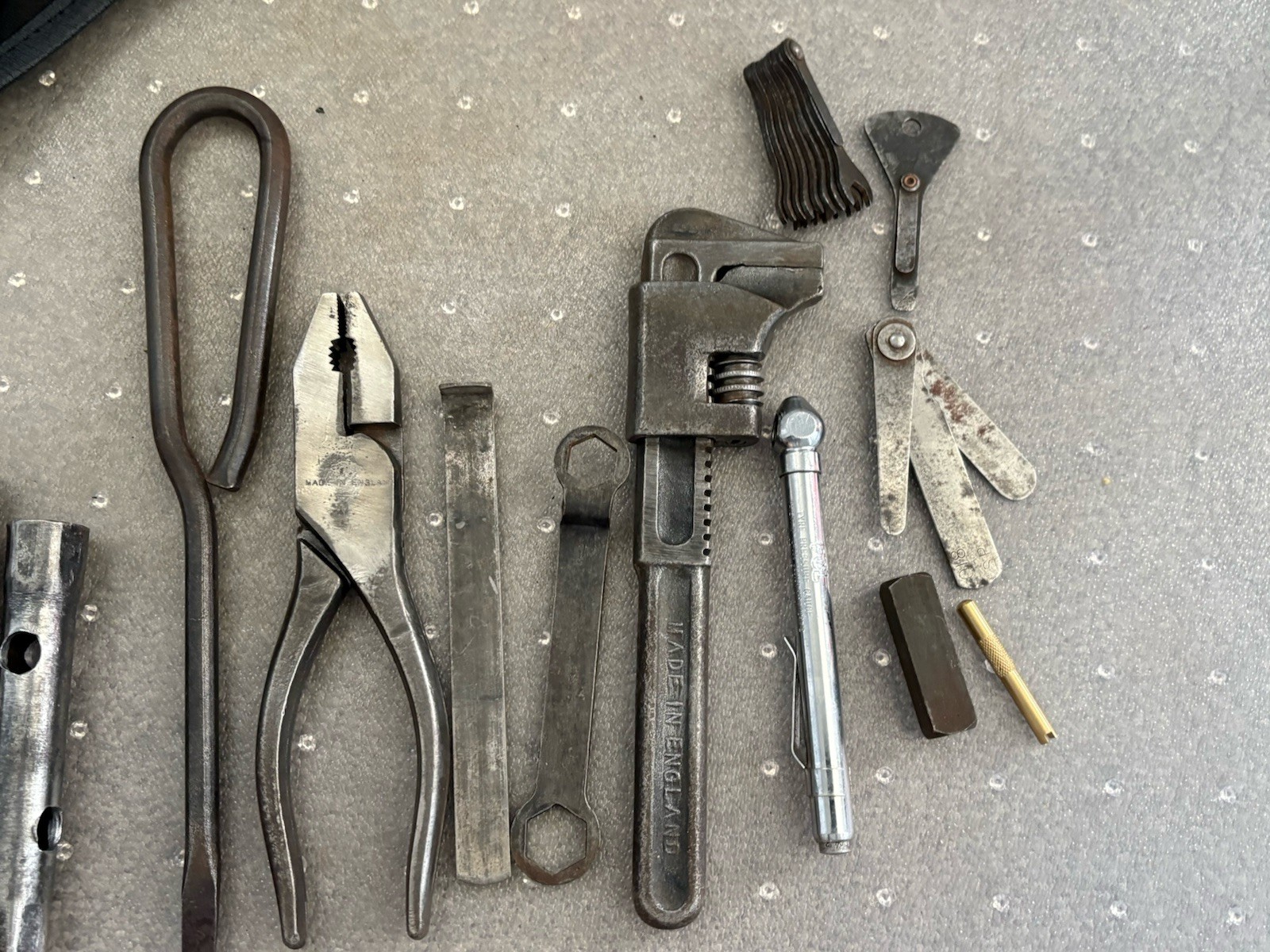Austin Healey tool roll tool kit