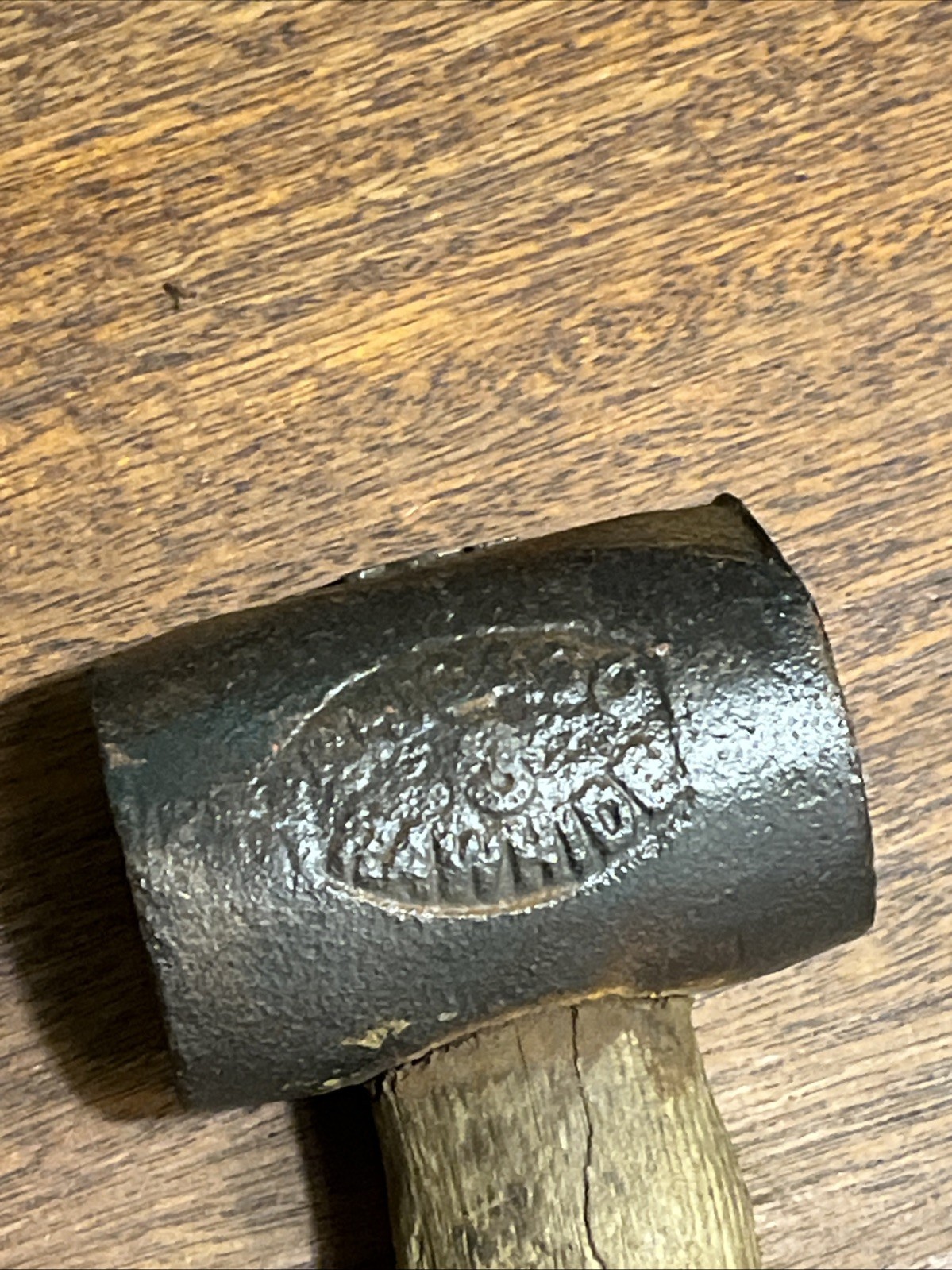 Chicago Rawhide #3 C/R Cast Iron Mallet Hammer Maul Dead Blow no leather heads