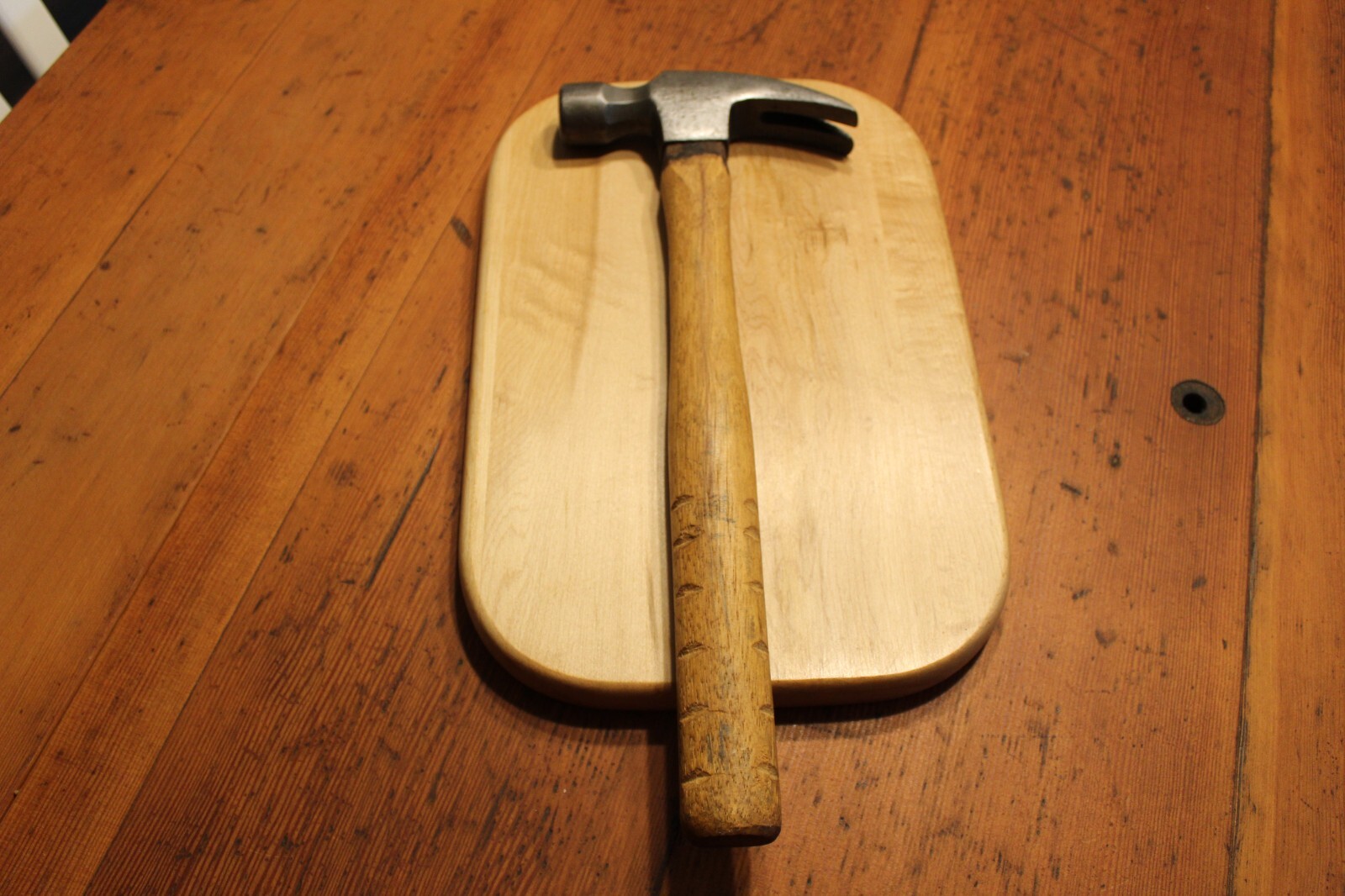 Vintage True Temper S28RSL (16″, 2.3 lb) Straight Claw Hammer Carpenter’s Tool