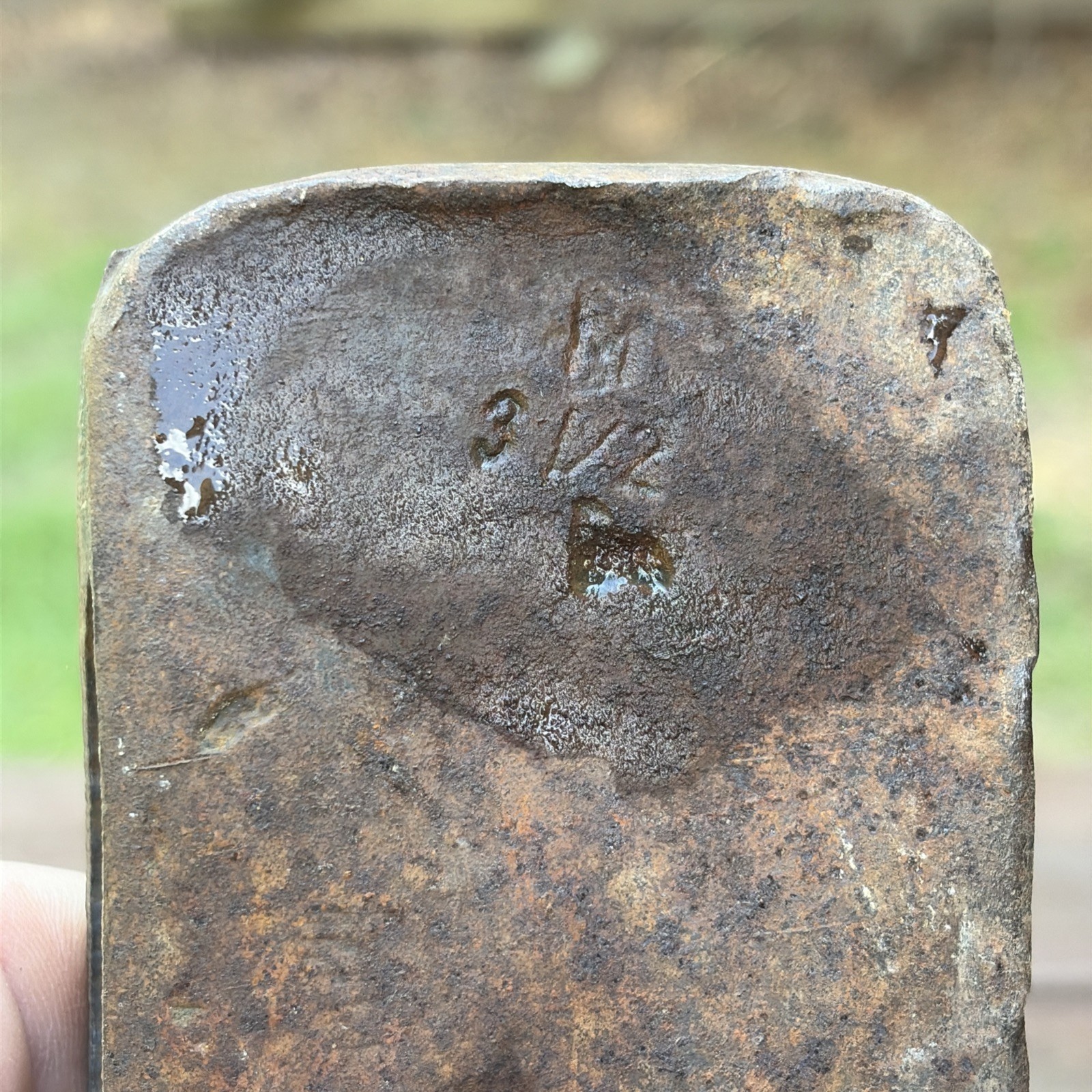 Vintage Mann Edge Tool Co Michigan Pattern Axe Head 3Lbs 3Oz Bushcraft Camping