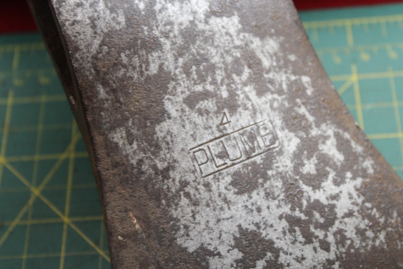 Vintage 11″ Plumb 4lb Double Bit Falling Axe Head – Logging Tool