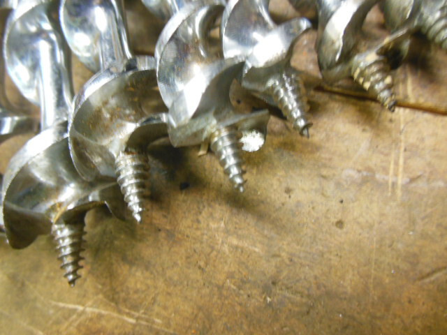 vintage Craftsman 13pc auger bit set clean solid center old boringl tool