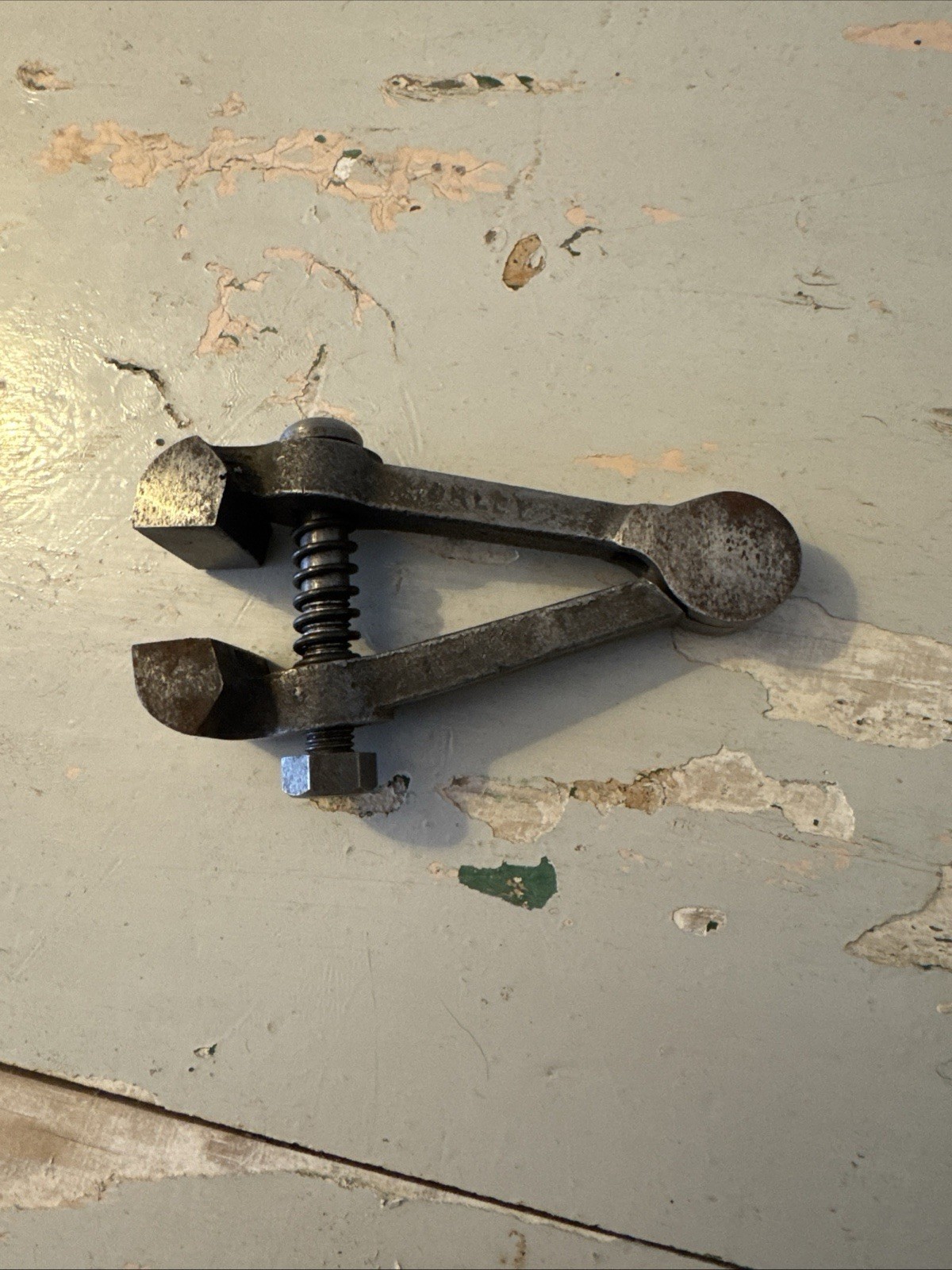 Vintage Jewellers/ Craftsmans / Gunsmiths Hand Held Vice.