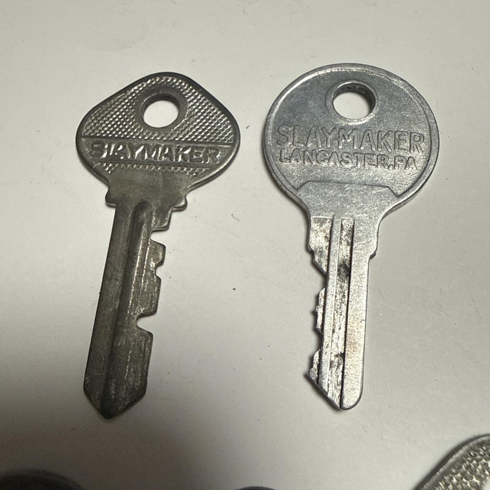 Vintage Slaymaker Key Lot Of 5 Padlocks Lock Collectible Numbered
