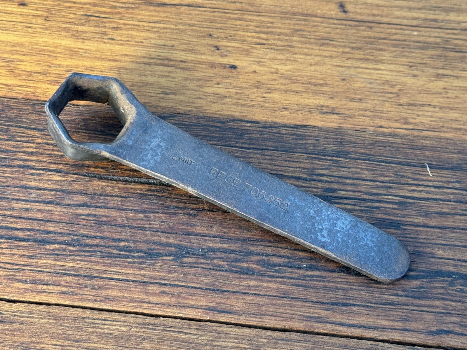 Vintage Regd 706252 9/16″ WHIT Motorcycle Spark Plug Spanner Tool Kit Antique