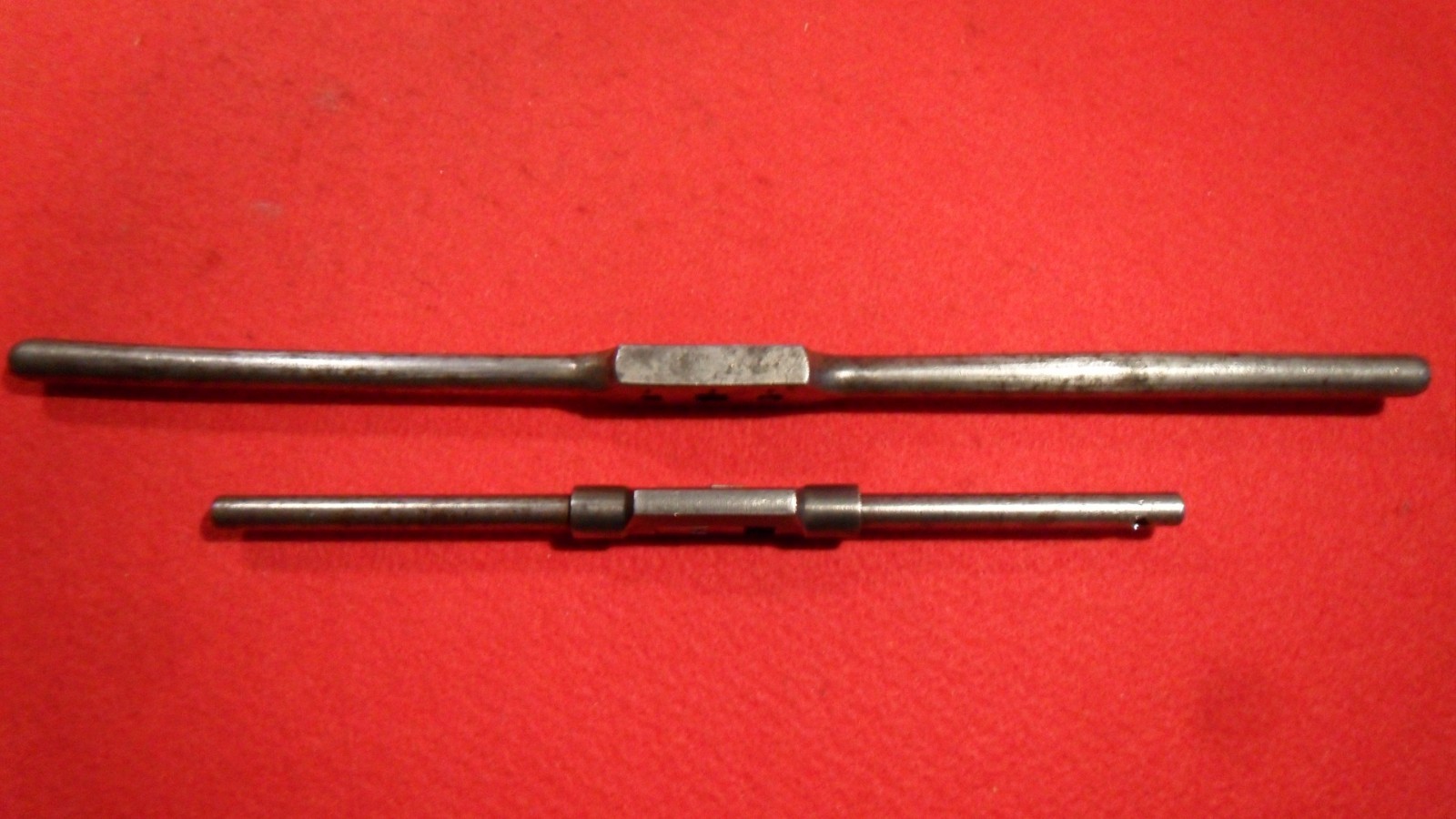 2 x Vintage Tap Wrenches – L.A.L. No.1 – 3/16″ – 1/2″ and 1/4″ – 3/8″ – 1`/2″