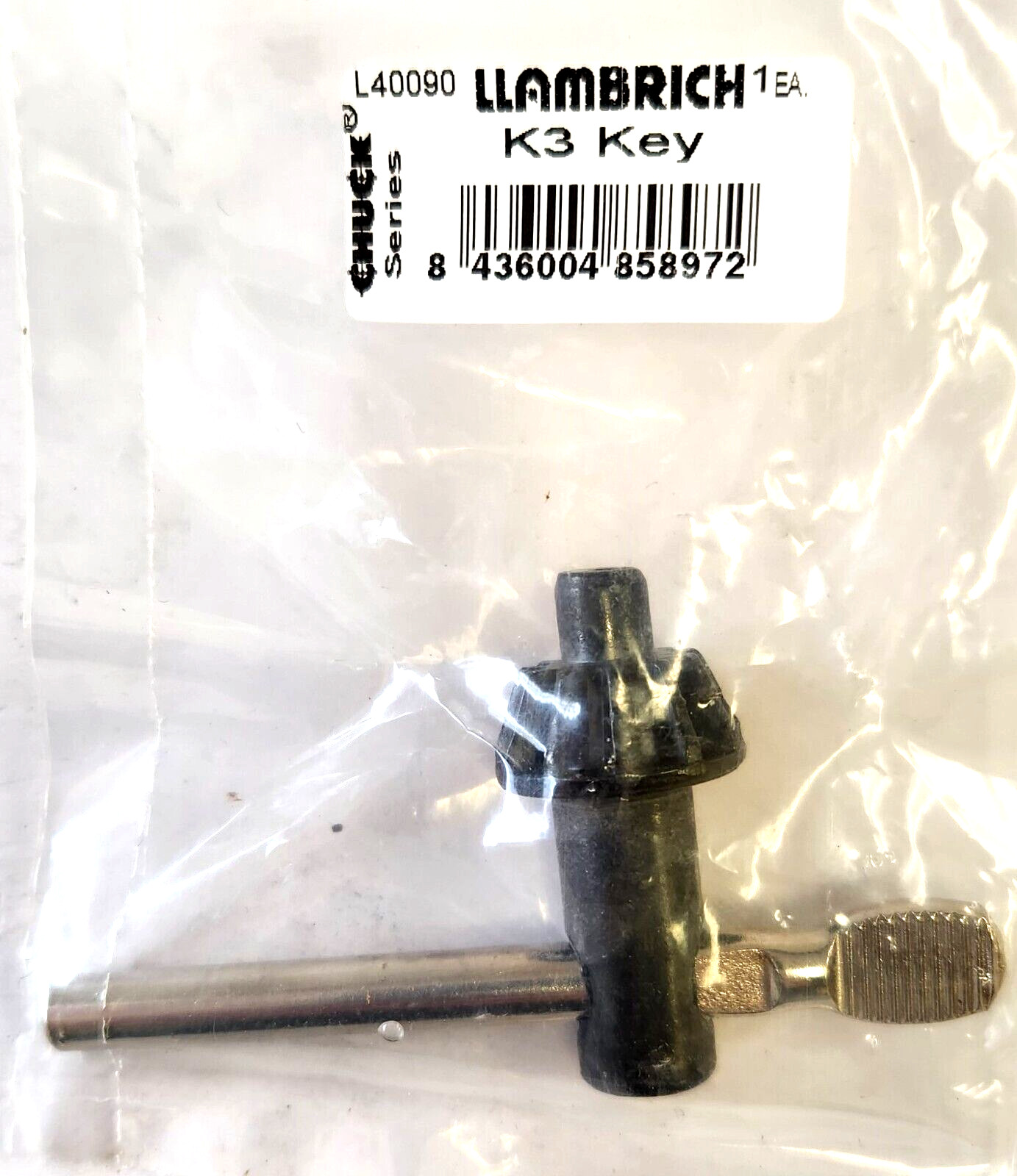 JACOBS 14N BALL BEARING SUPER CHUCK 1/2″ CAP., 3JT MOUNT W/ 1/2″ Arbor – USED