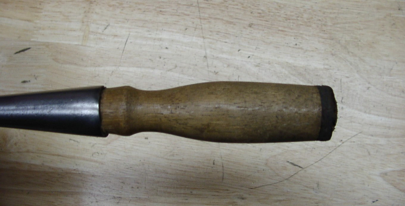 Vintage Sears & Roebuck Socket Firmer Chisel,1″ X 9-7/16″,W/4″ Wood Handle,EXC
