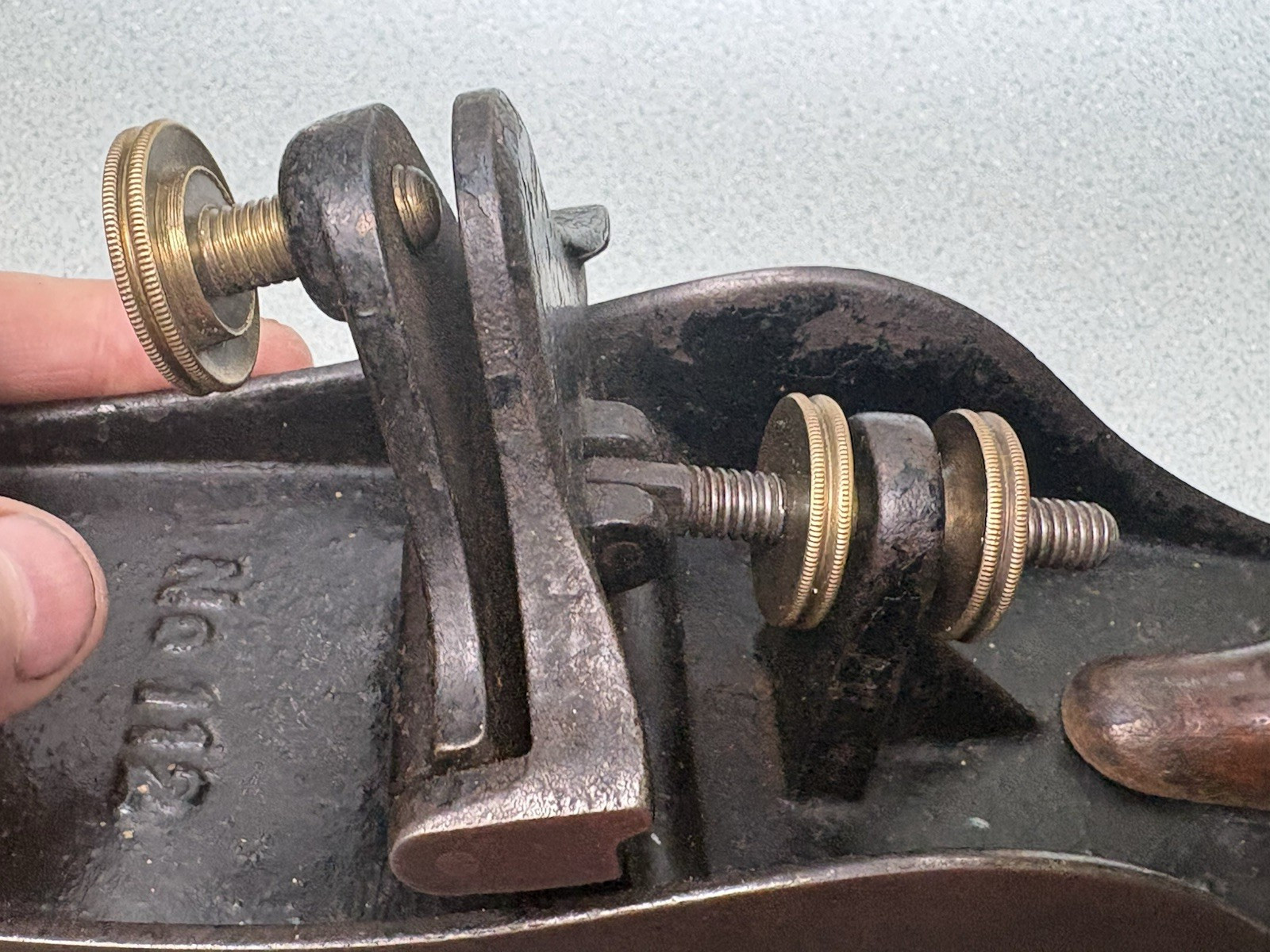 STANLEY No. 112 CABINET SCRAPER PLANE ANTIQUE HAND TOOL NICE