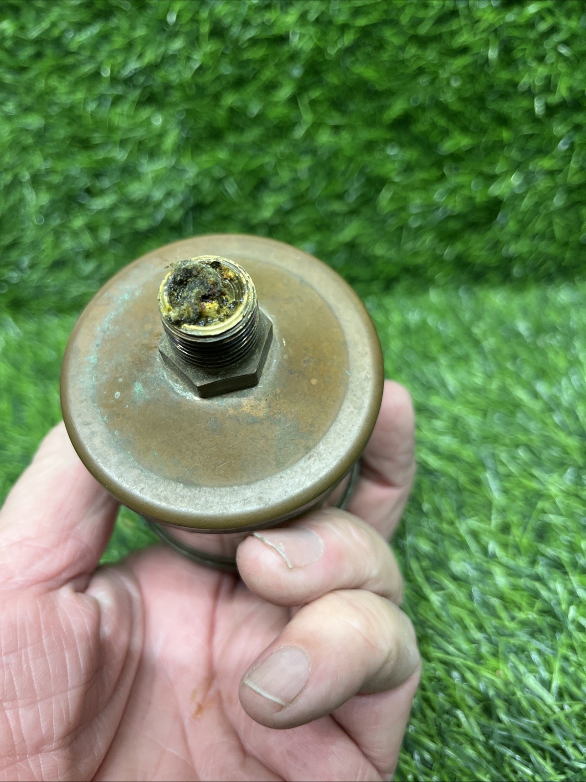 Vintage Brass GAST Mfg Co #2 Oiler Lubricator Hit & Miss Engine Z2