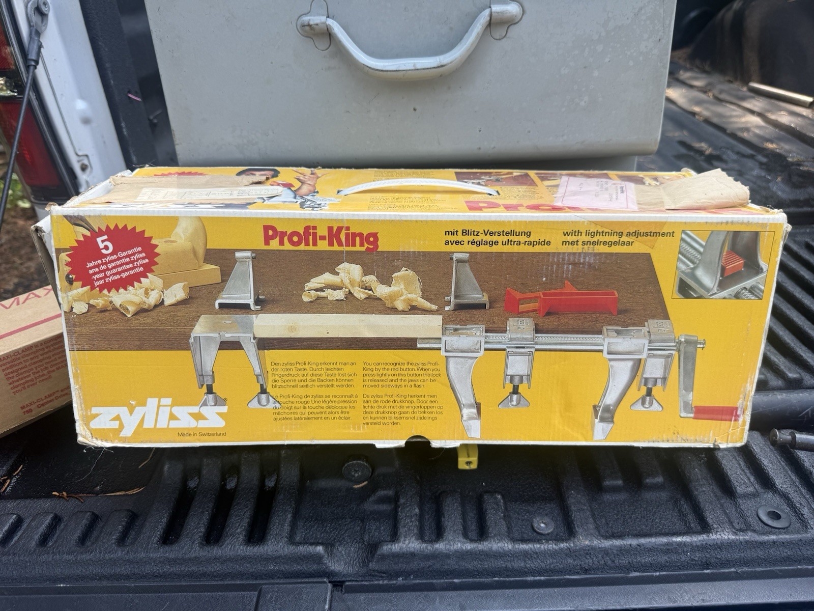 Zyliss Profi-king Swiss Made Vintage Portable Claming System New Open Box