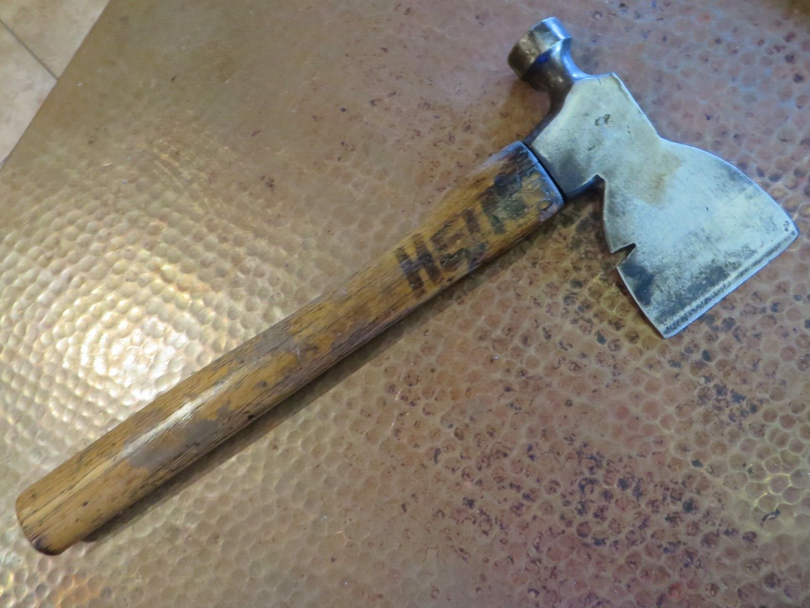 Vintage HSB Our Very Best Forged Steel Hatchet – Hickory Handle
