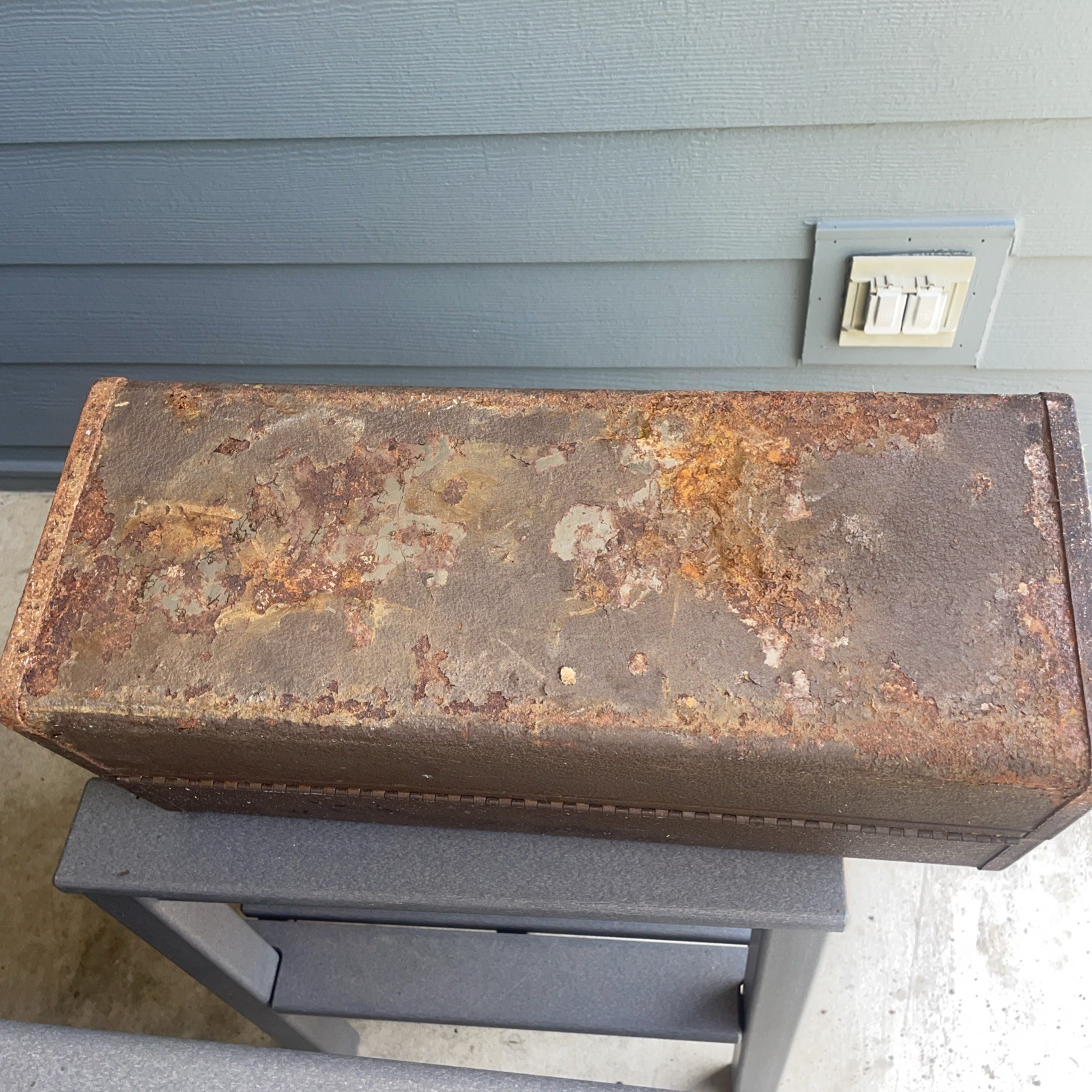 Vintage 1950s Kennedy Kits 2 Tier T-18 Tool Box Tackle Box Fishing Machinist