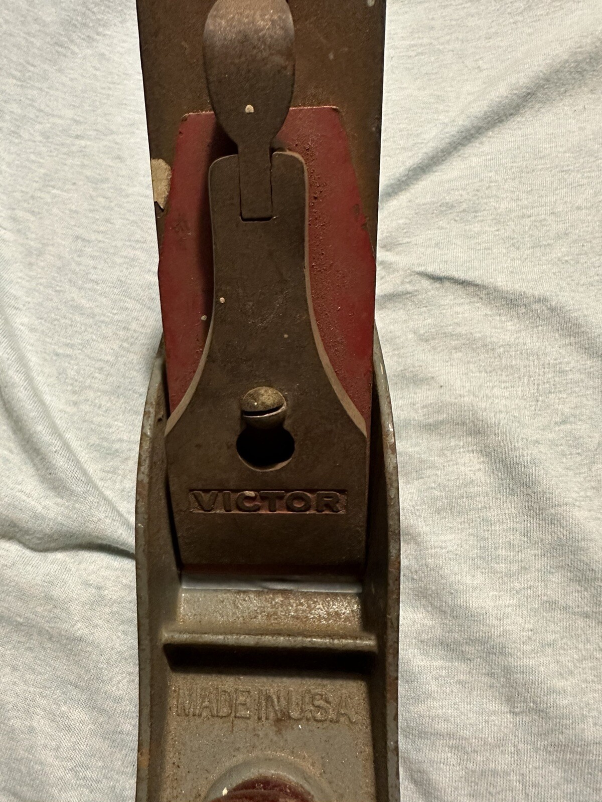 Vintage Victor by Stanley 14″ woodworking plane Original Condition Needs Sharpen