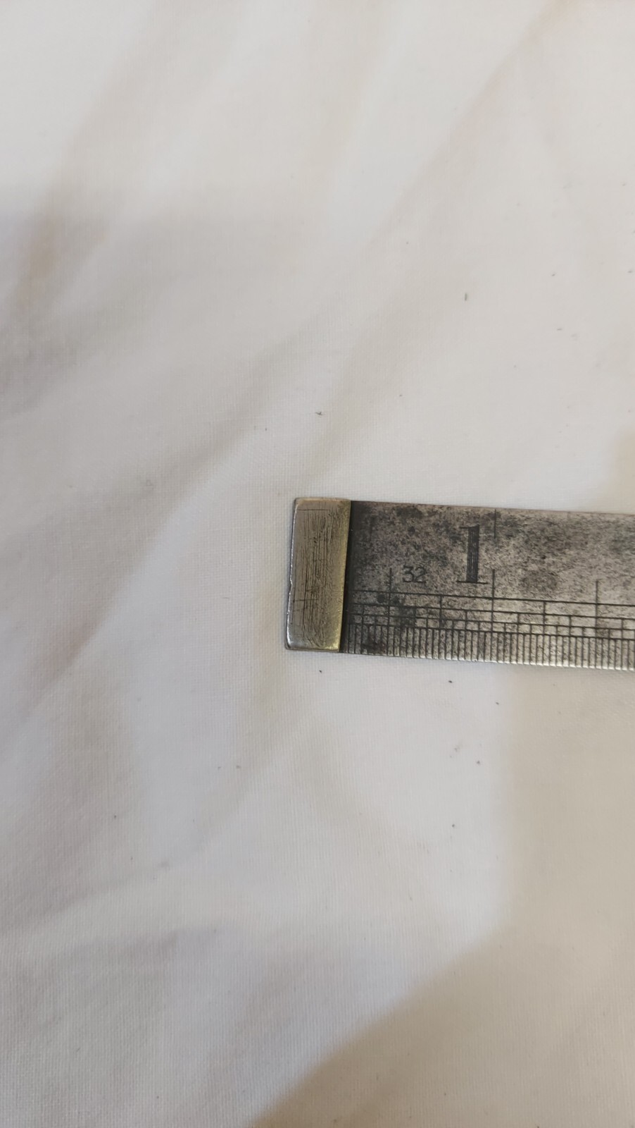 Vintage J Rabone And Sons No 164.steel Ruler.