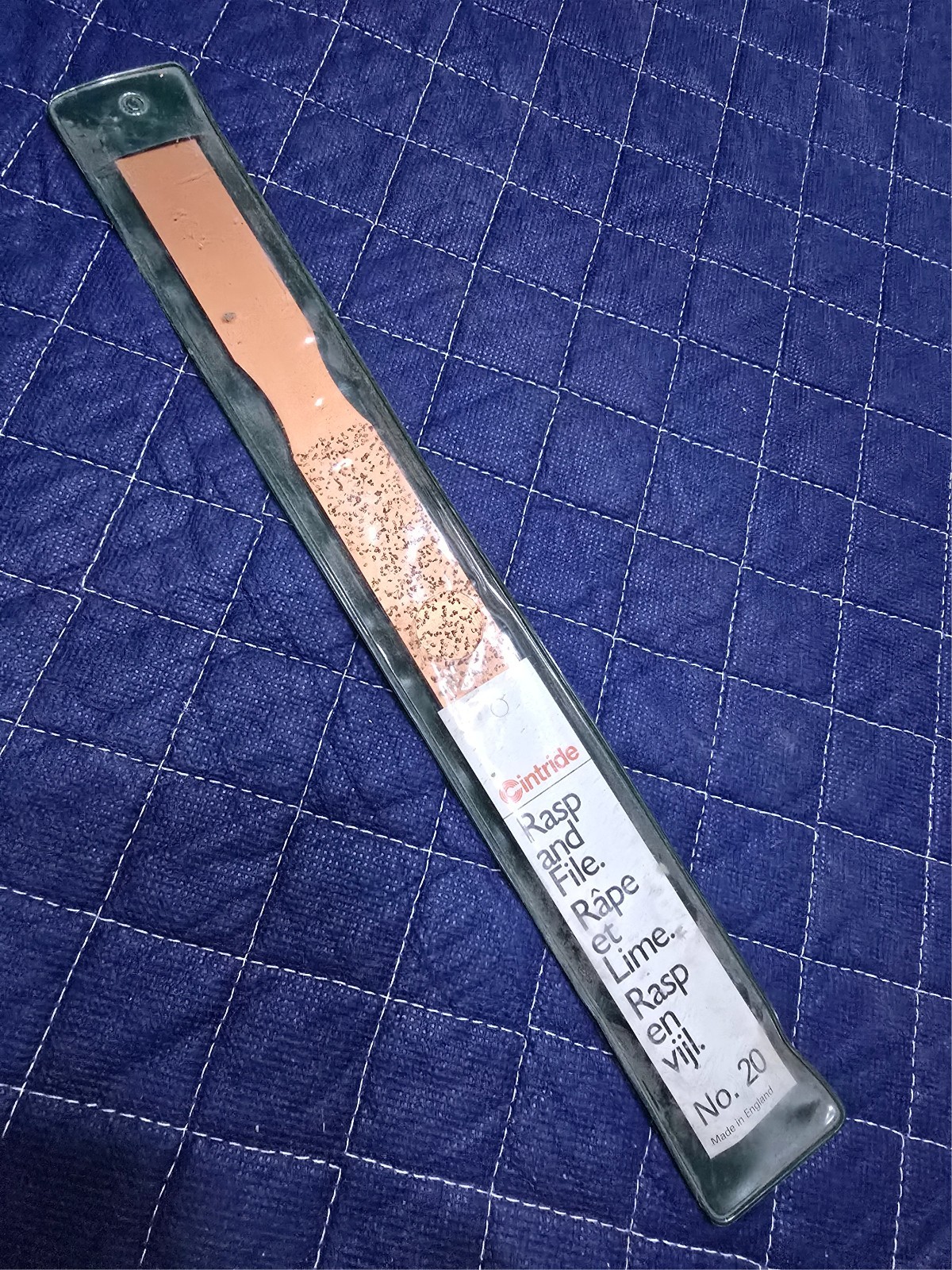 CINTRIDE No. 20 Carbide Coarse and Fine Metal Rasps – Tungsten Carbide Tough!