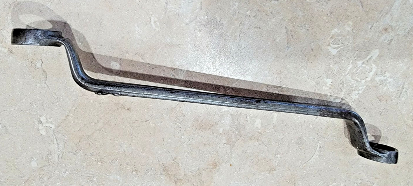 Vintage Super Deep Offset Box End Wrench 5/8″ x 11/16″ USA Forged Select Steel