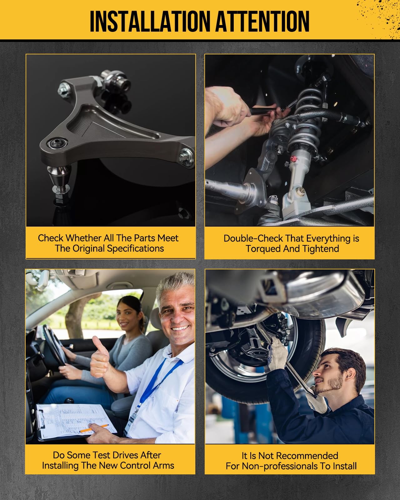 KAC Front Upper Control Arm CAK361/707 Explorer