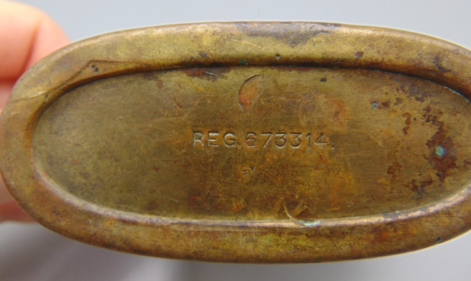 VINTAGE JOSEPH LUCAS No.40 BRASS OIL CAN / OILER